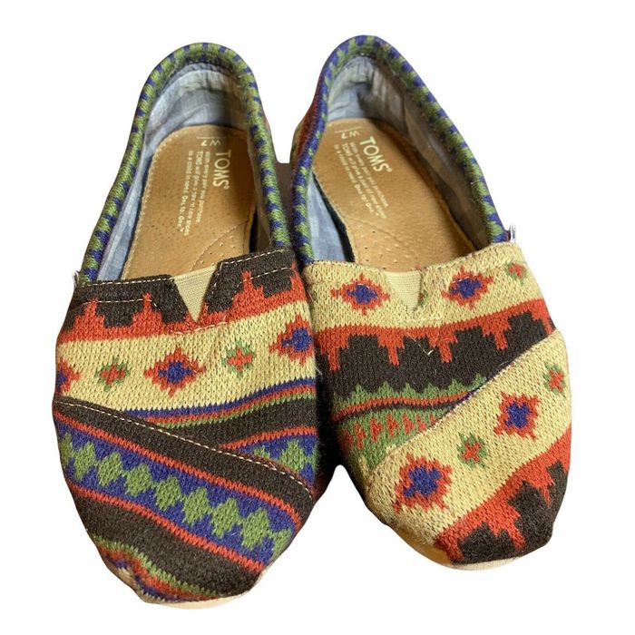 Toms TOMS Womens Classic Southwestern Aztec Native Tribal Shoes | Grailed