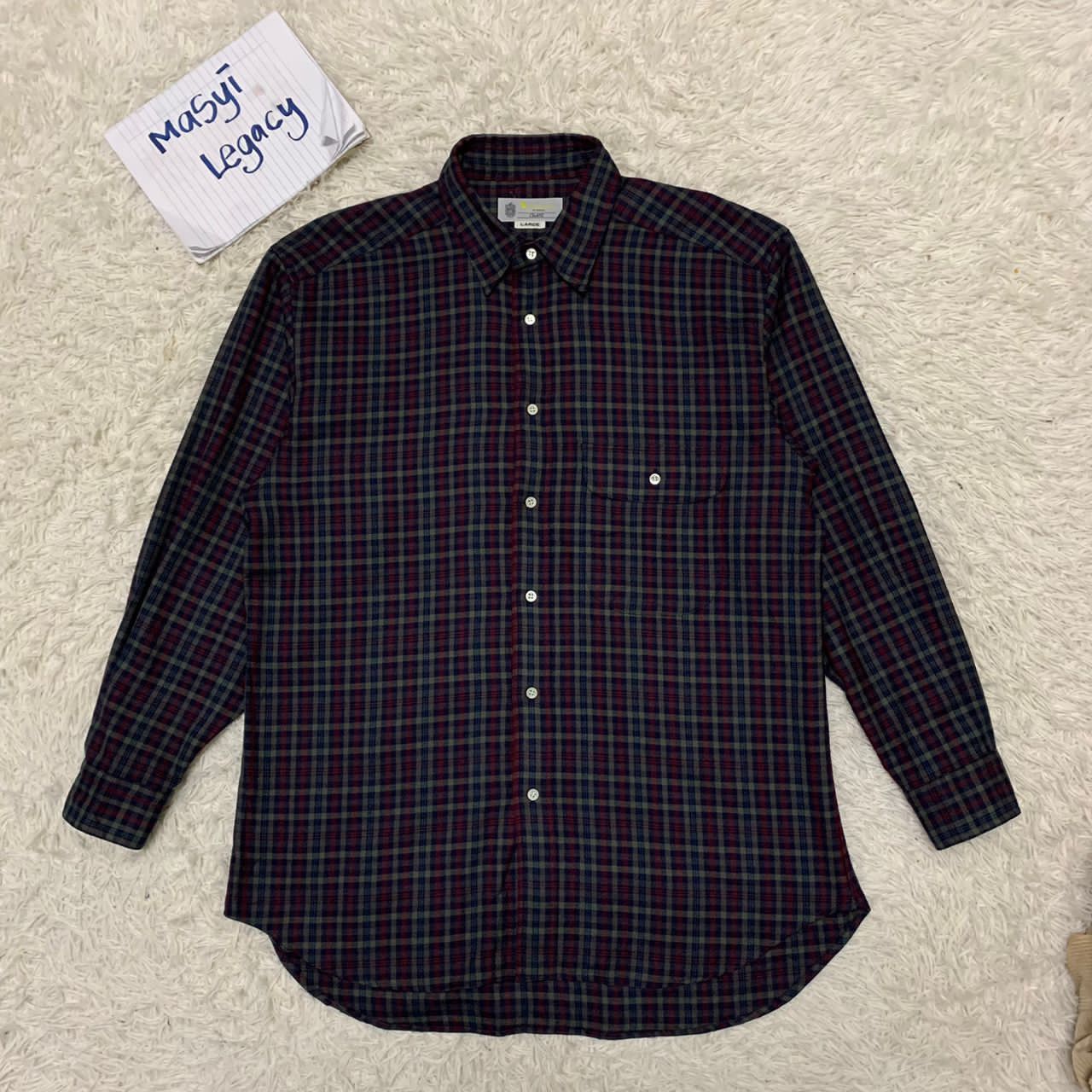 Aquascutum Aquascutum shirt button ups Size US L / EU 52-54 / 3 - 1 Thumbnail
