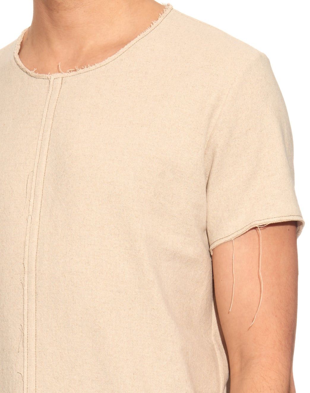 Damir Doma Tala Organic Hemp Frayed t-shirt Size US L / EU 52-54 / 3 - 5 Thumbnail