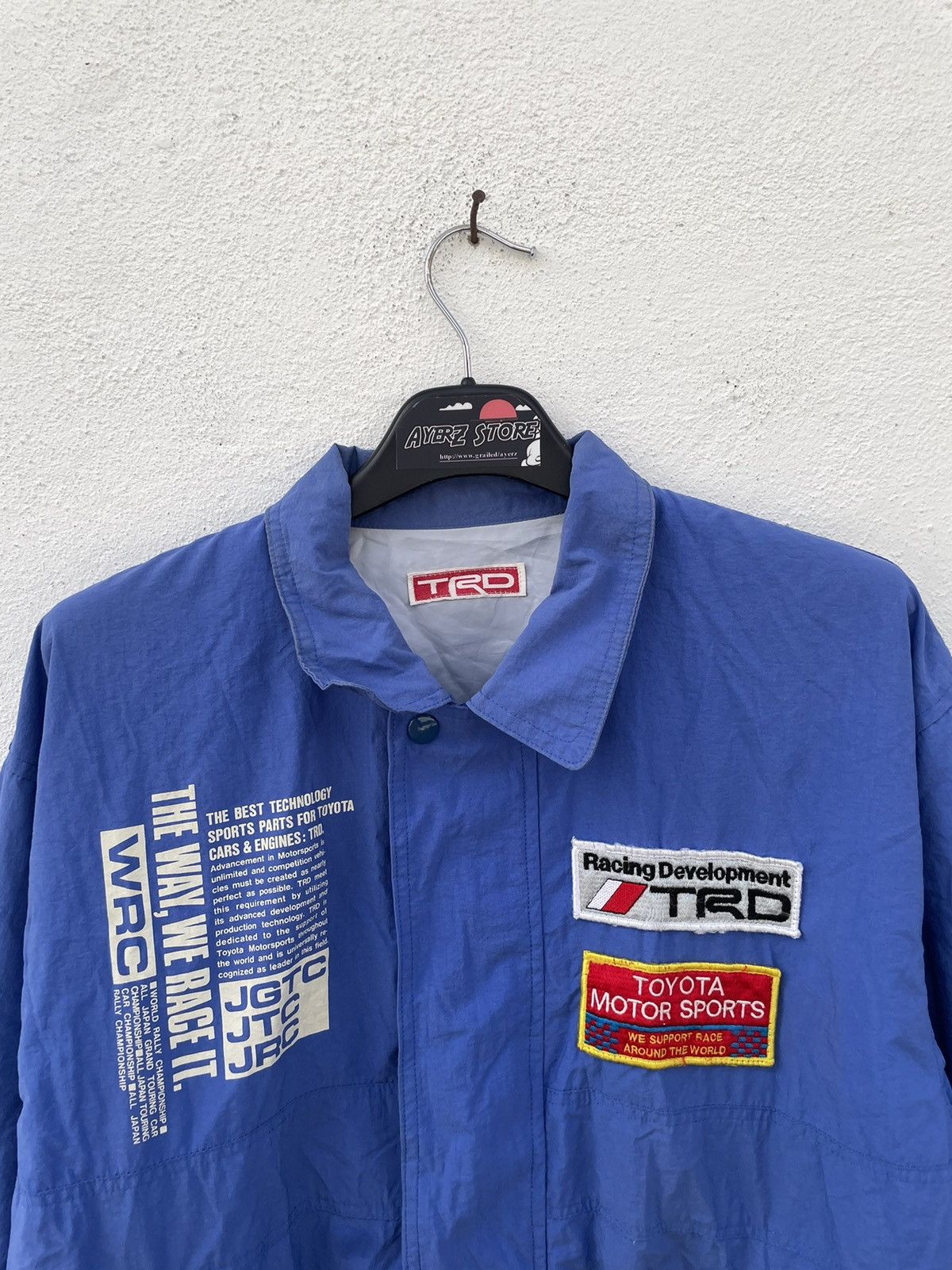 Sports Specialties Vintage Toyota TRD Racing Development Bomber Jacket Size US L / EU 52-54 / 3 - 3 Thumbnail