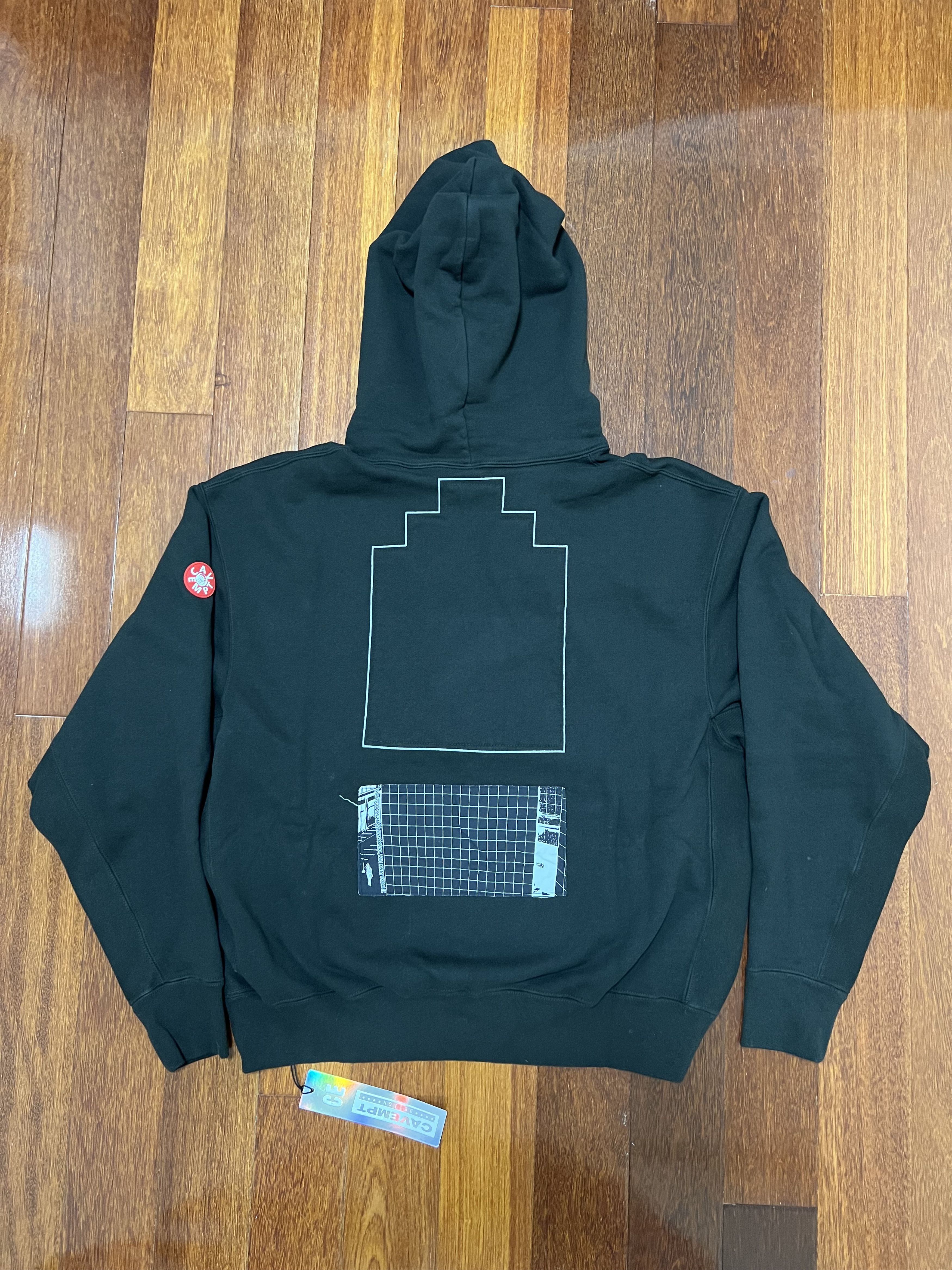 Cav Empt 💚 SS22 Cav Empt Dizziness Heavy Black Hoodie Medium NEW Size US M / EU 48-50 / 2 - 4 Thumbnail
