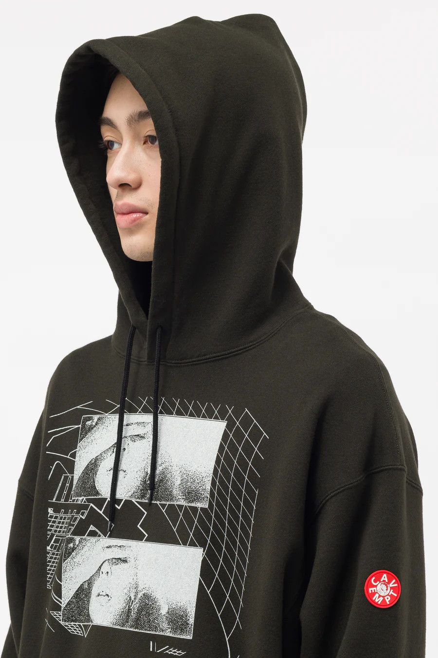 Cav Empt 💚 SS22 Cav Empt Dizziness Heavy Black Hoodie Medium NEW Size US M / EU 48-50 / 2 - 14 Thumbnail