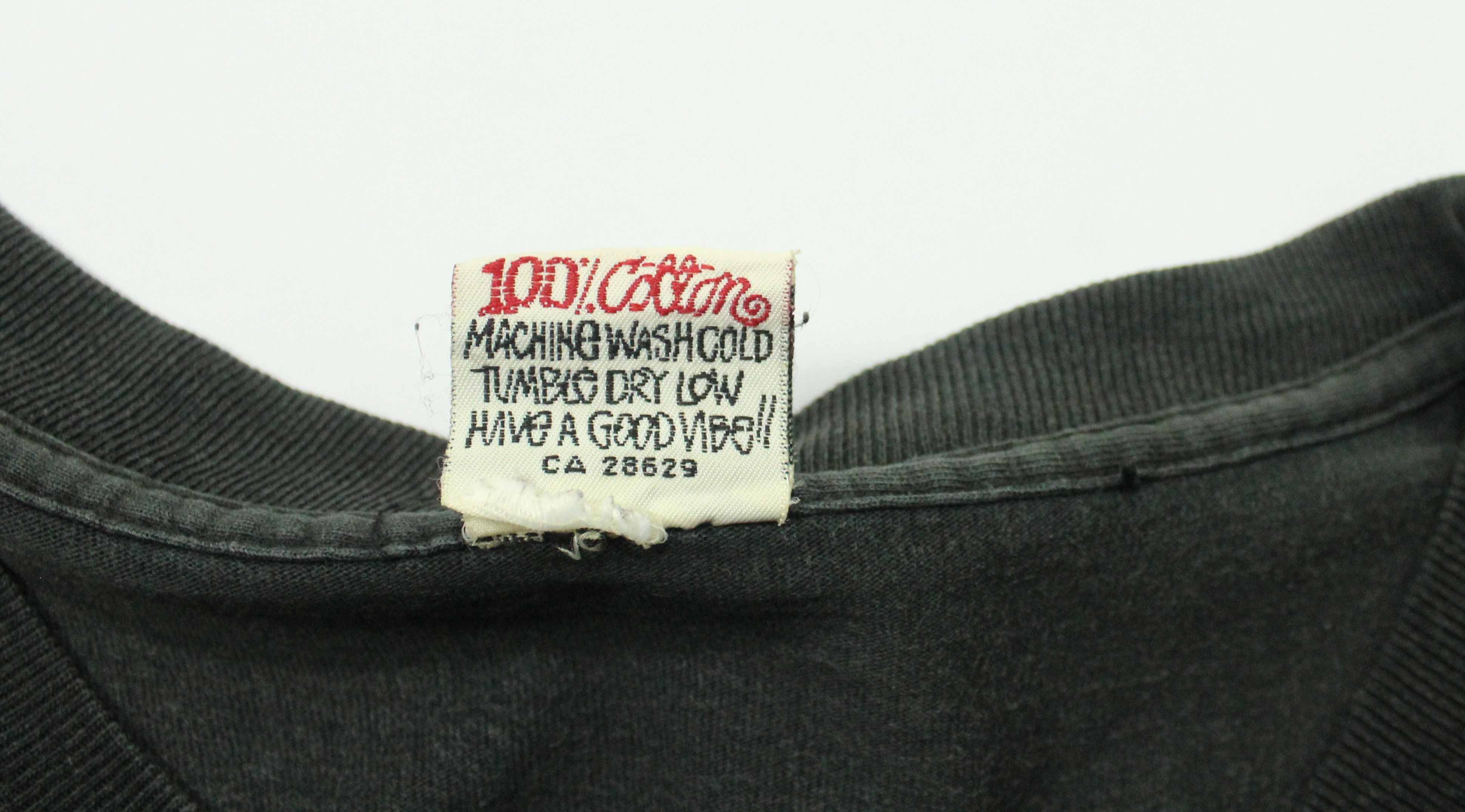 Stussy × Vintage Vintage 90s STUSSY T Shirt Big Logo Single Stitch Faded Size US M / EU 48-50 / 2 - 13 Thumbnail