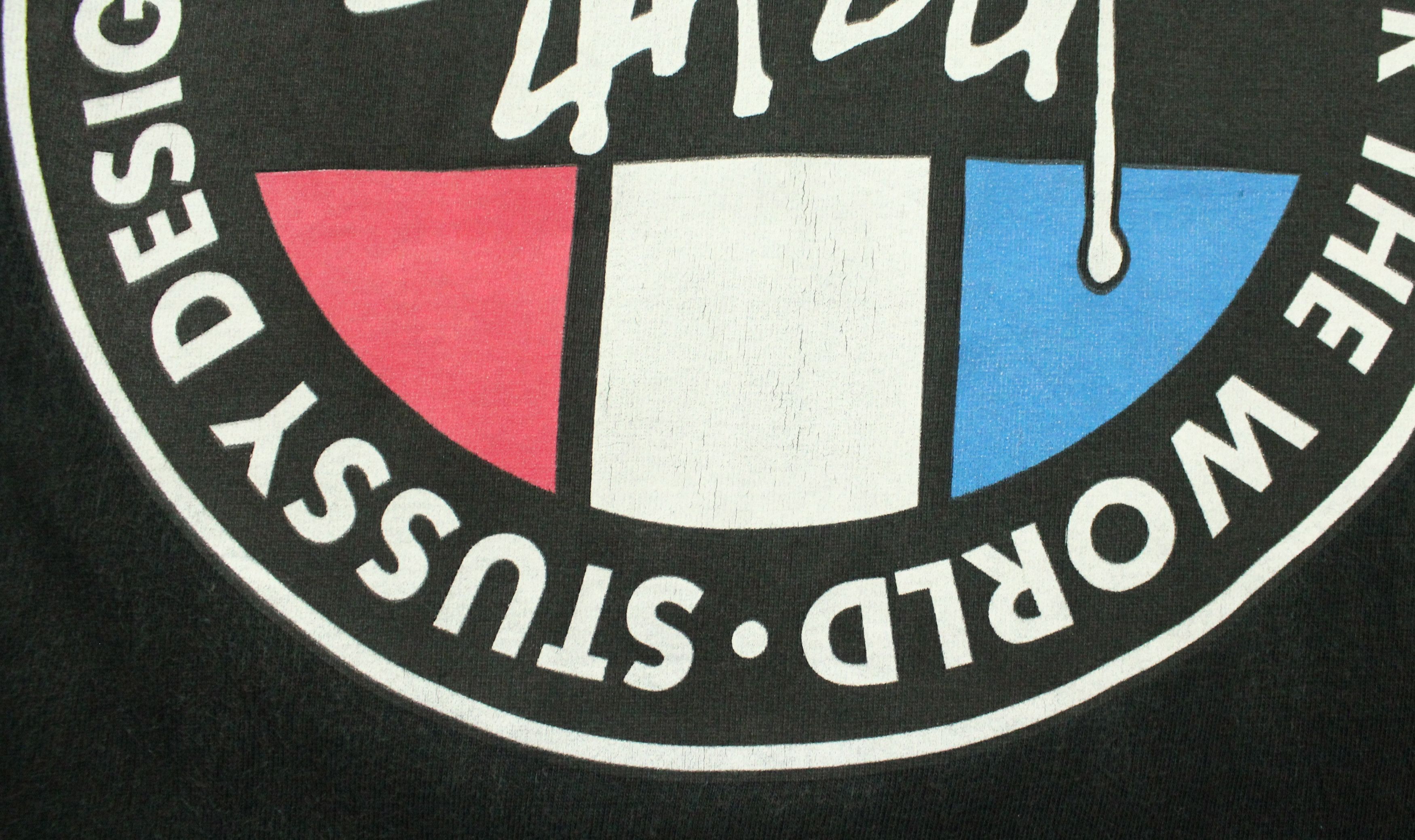 Stussy × Vintage Vintage 90s STUSSY T Shirt Big Logo Single Stitch Faded Size US M / EU 48-50 / 2 - 11 Thumbnail