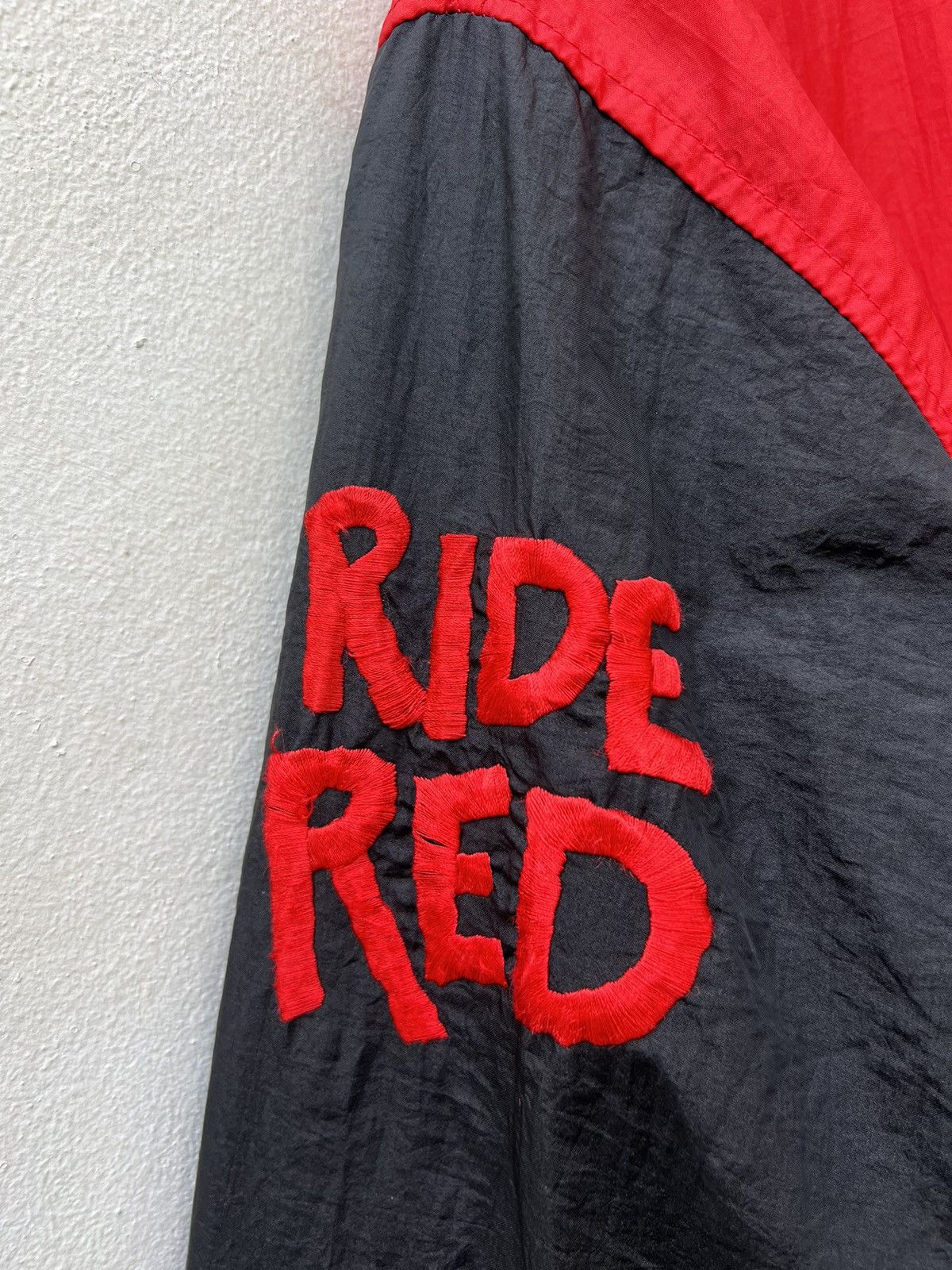 Honda Vintage 80s Honda Racing Red Rider Lined Bomber Jacket Size US M / EU 48-50 / 2 - 7 Thumbnail