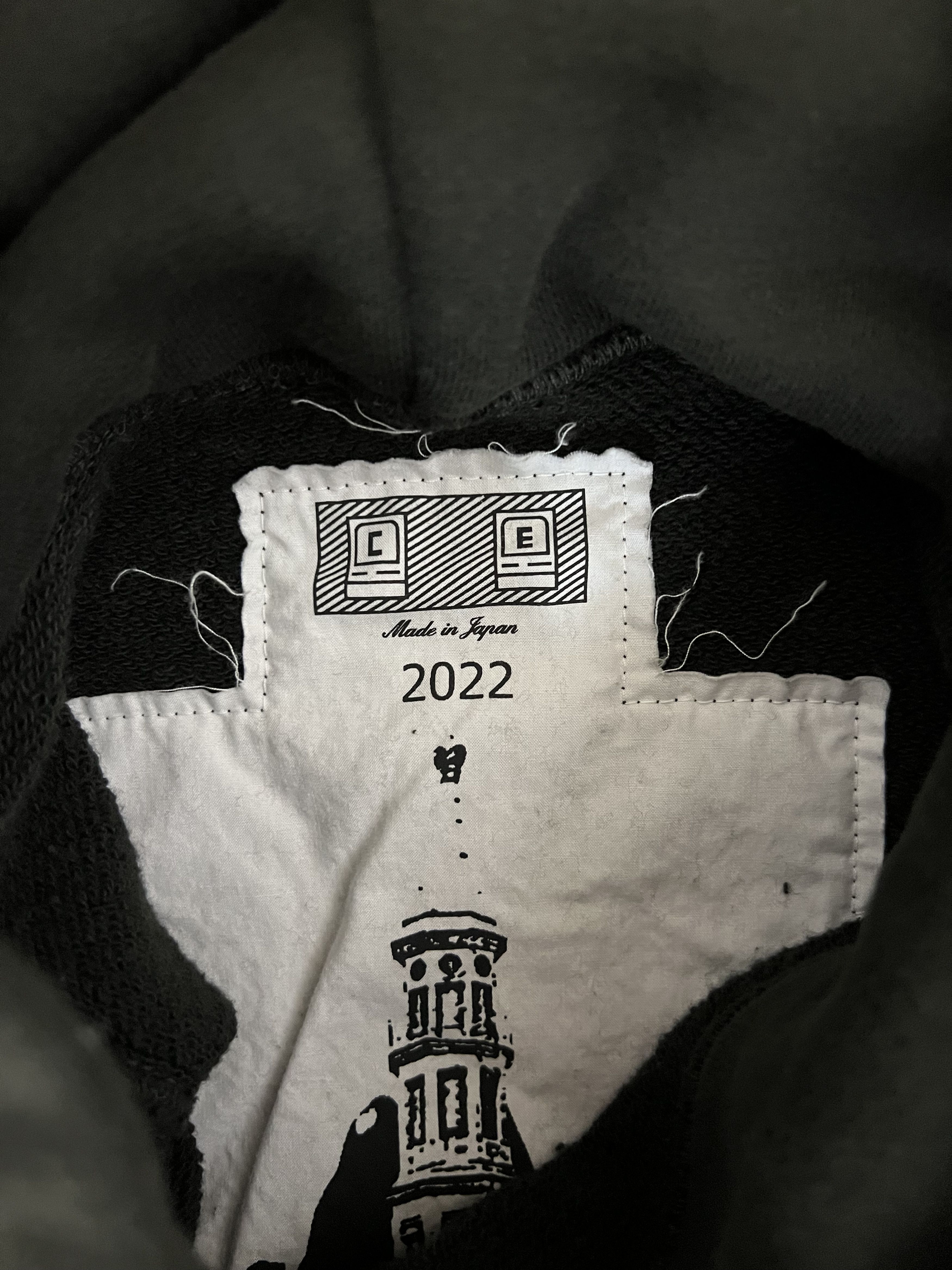 Cav Empt 💚 SS22 Cav Empt Dizziness Heavy Black Hoodie Large NEW Size US L / EU 52-54 / 3 - 5 Thumbnail