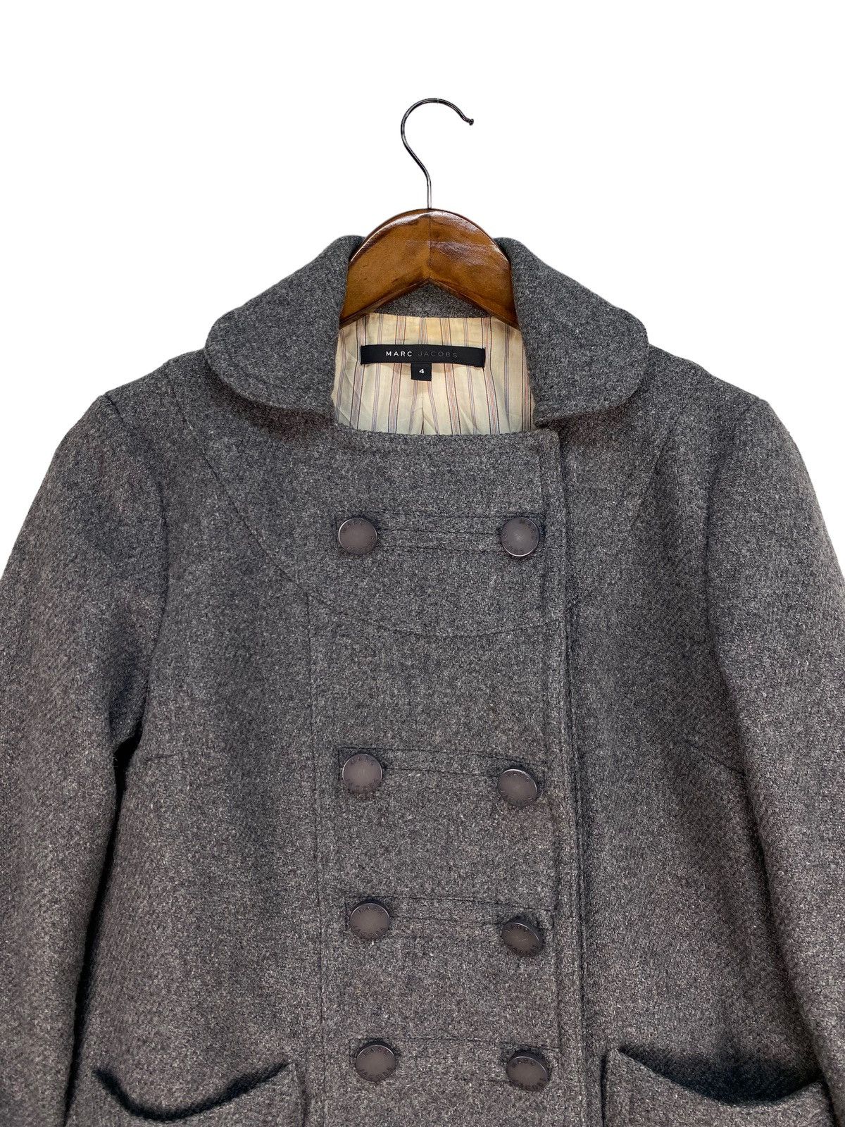 Marc by Marc Jacobs Marc Jacobs Wool Doublebreast Jacket Size US S / EU 44-46 / 1 - 2 Thumbnail