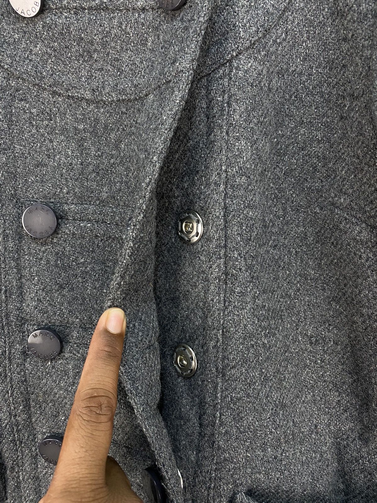 Marc by Marc Jacobs Marc Jacobs Wool Doublebreast Jacket Size US S / EU 44-46 / 1 - 6 Thumbnail