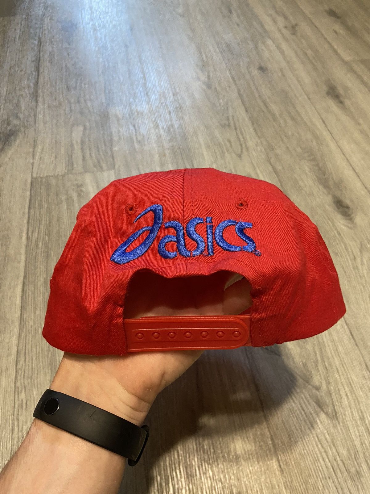 Asics × Vintage Asics Vintage Big Logo Hat Size ONE SIZE - 3 Thumbnail
