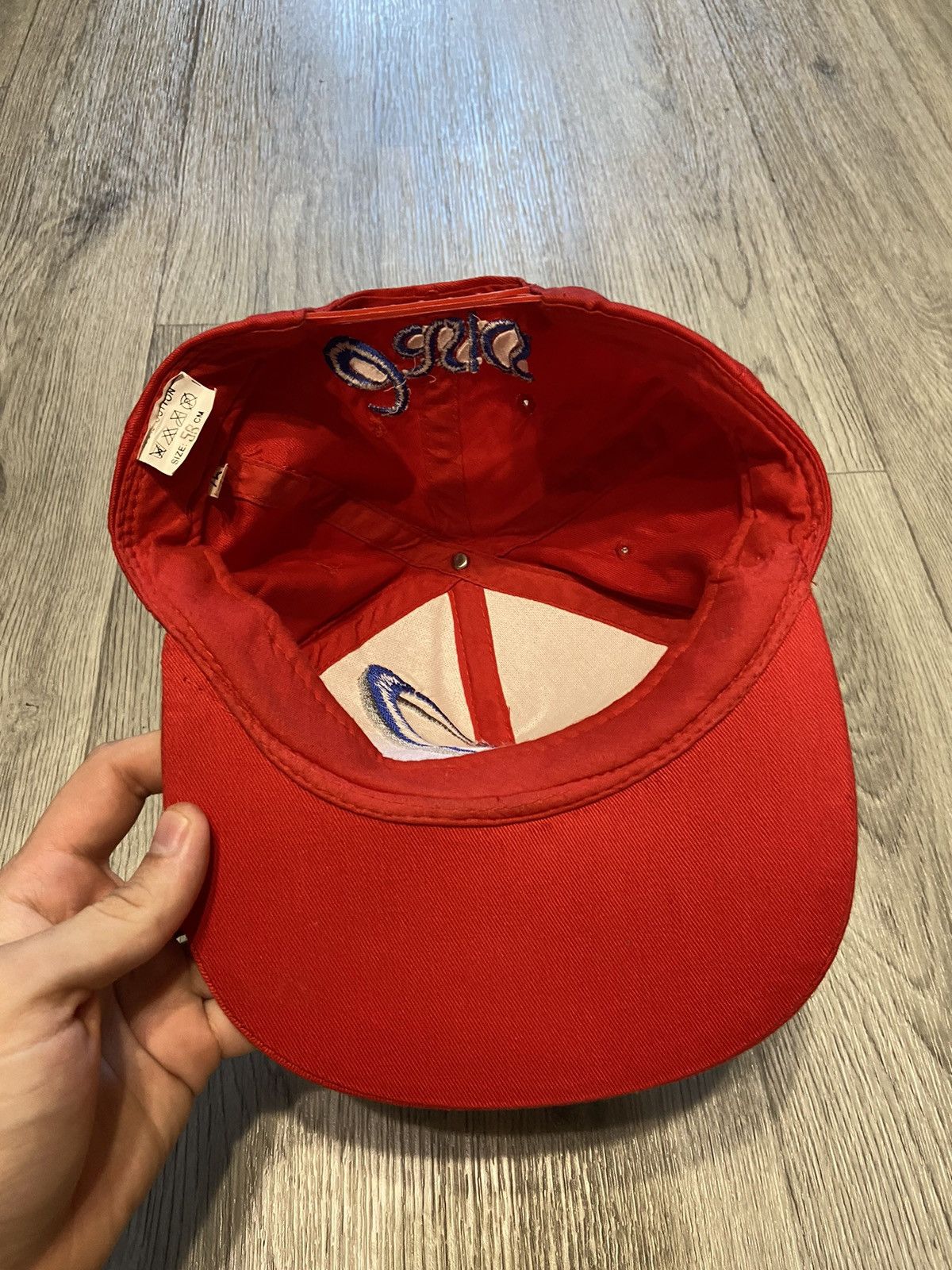 Asics × Vintage Asics Vintage Big Logo Hat Size ONE SIZE - 5 Thumbnail