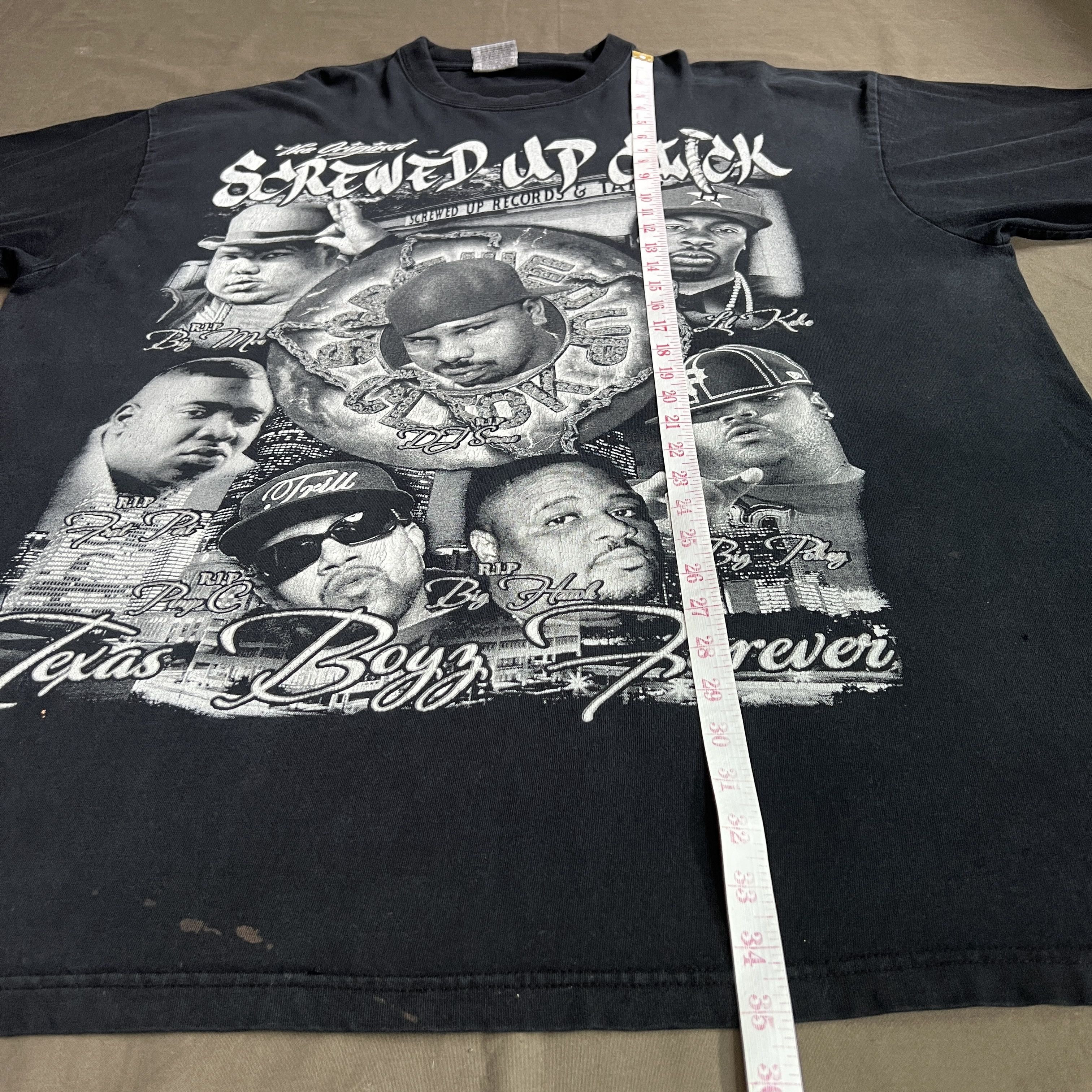 Rap Tees Vintage Y2K Screwed Up Click DJ Screw Tee 3XL UGK Size US XXL / EU 58 / 5 - 17 Thumbnail