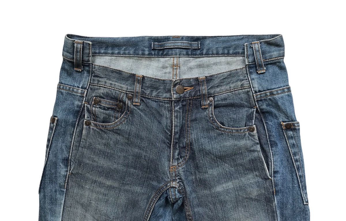Maison MIHARA YASUHIRO Miharayasuhiro Reconstructed Hybrid Jeans Size US 32 / EU 48 - 4 Thumbnail