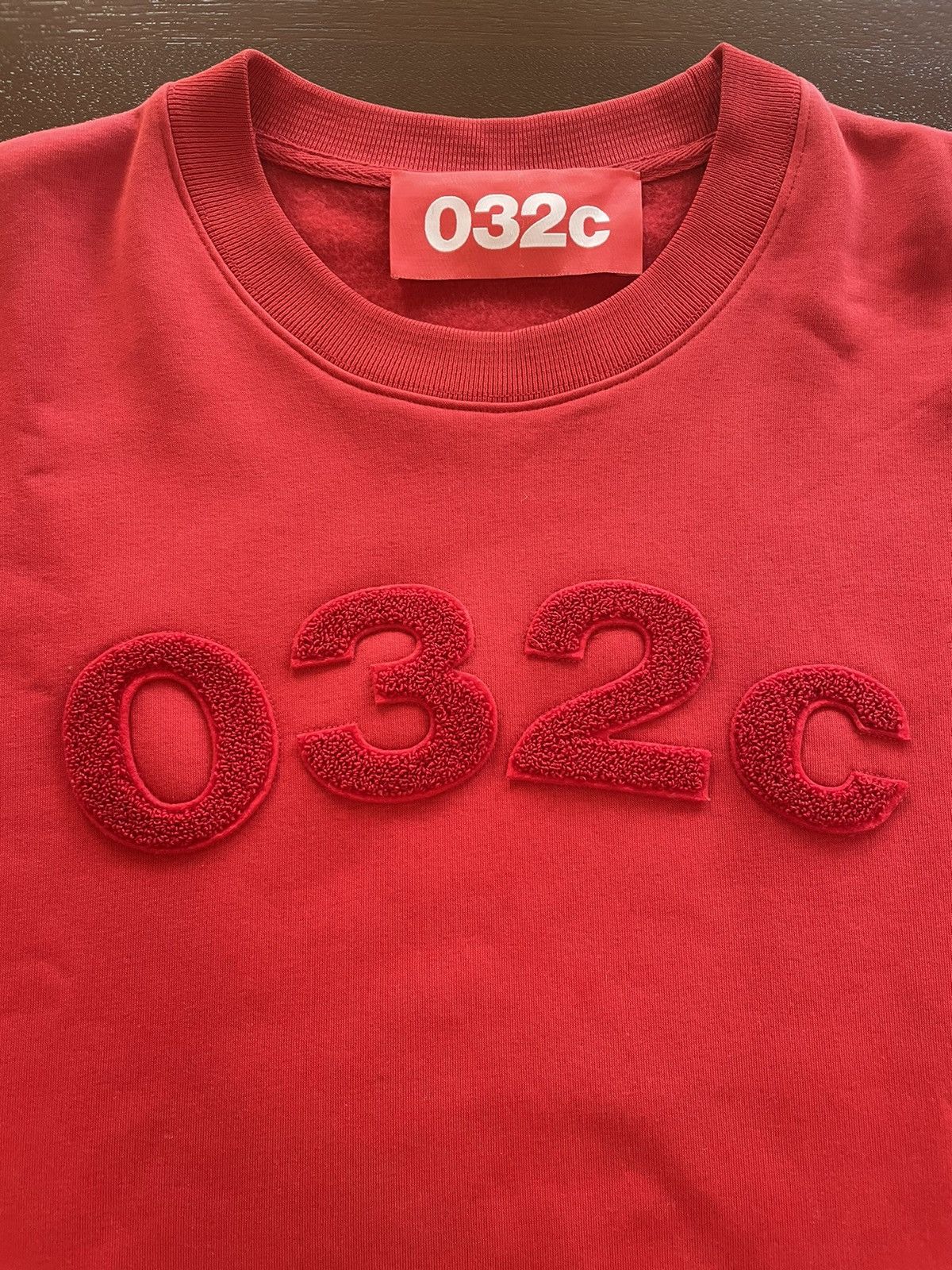 032c Red Logo Sweatshirt Size US XL / EU 56 / 4 - 2 Thumbnail