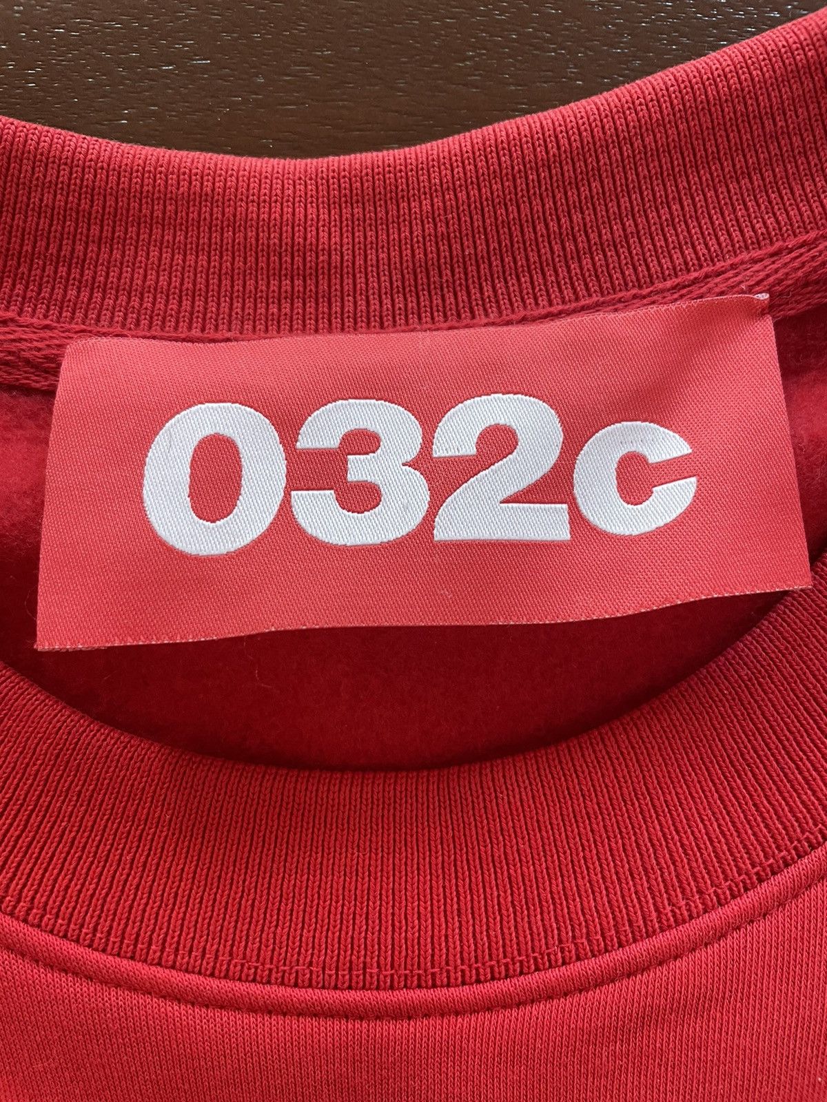 032c Red Logo Sweatshirt Size US XL / EU 56 / 4 - 8 Thumbnail
