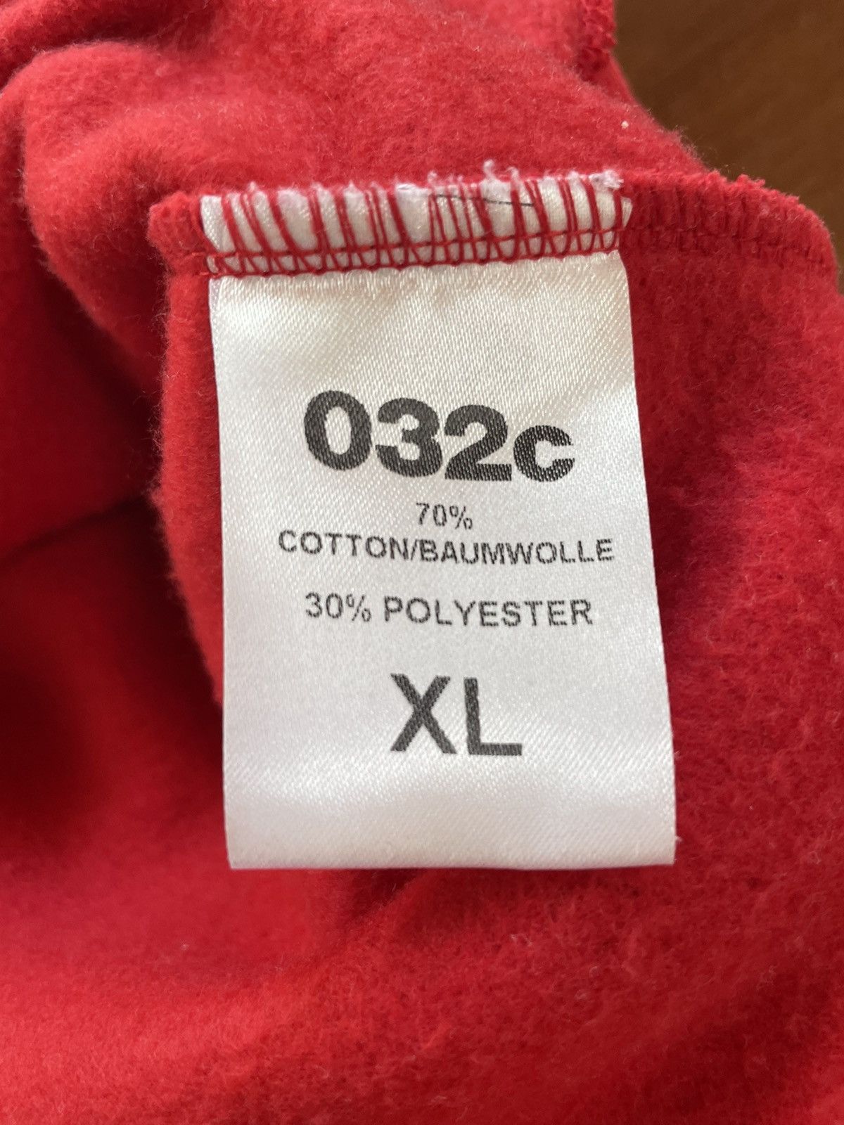 032c Red Logo Sweatshirt Size US XL / EU 56 / 4 - 10 Thumbnail