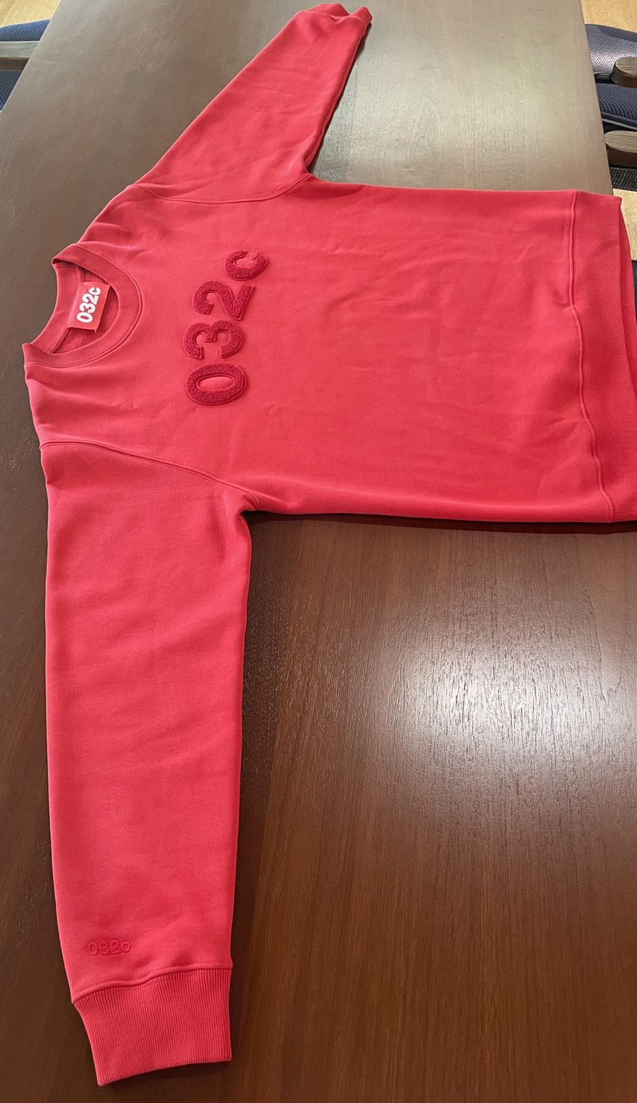 032c Red Logo Sweatshirt Size US XL / EU 56 / 4 - 3 Thumbnail