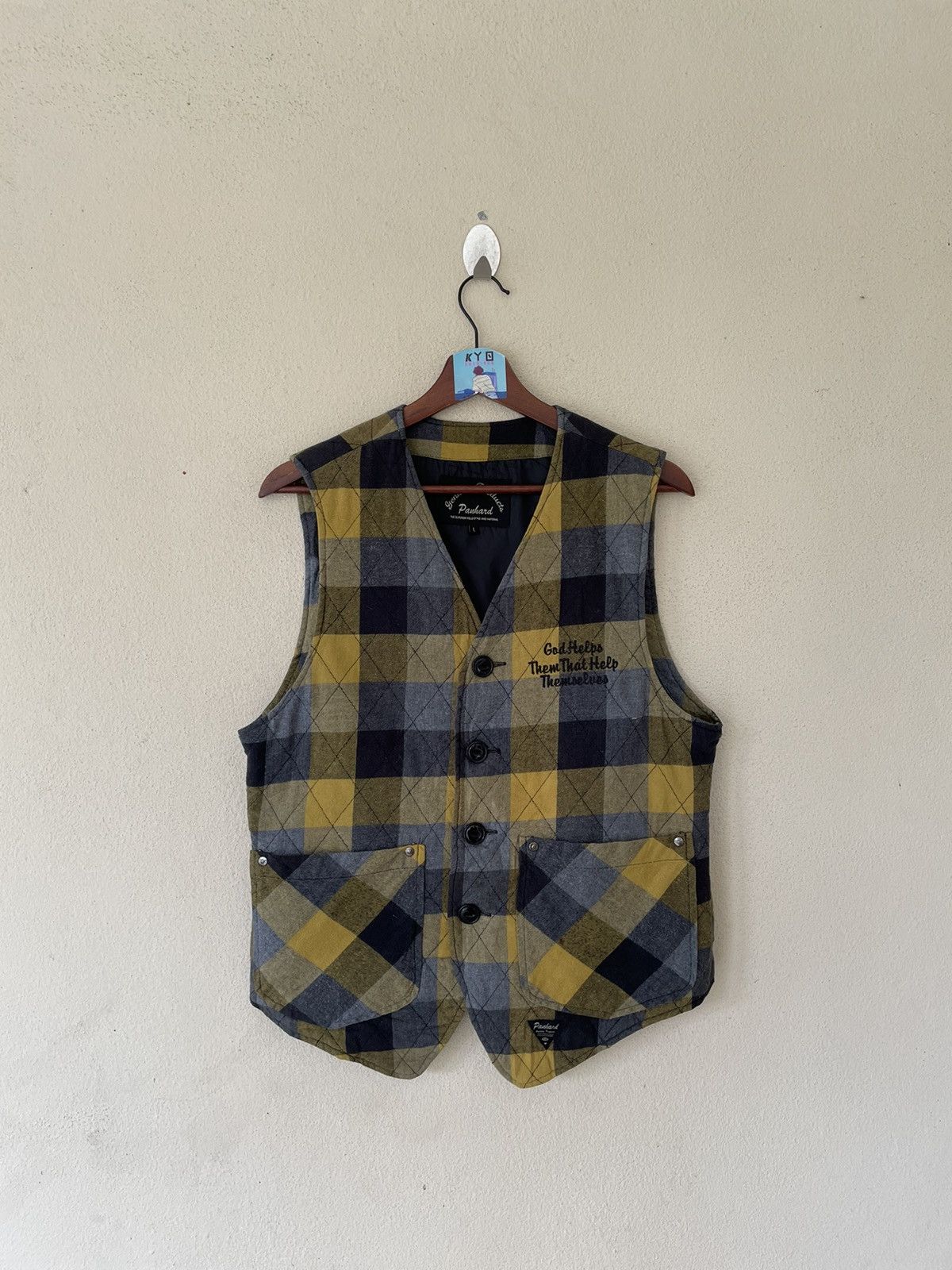 PANHAND TARTAN VEST