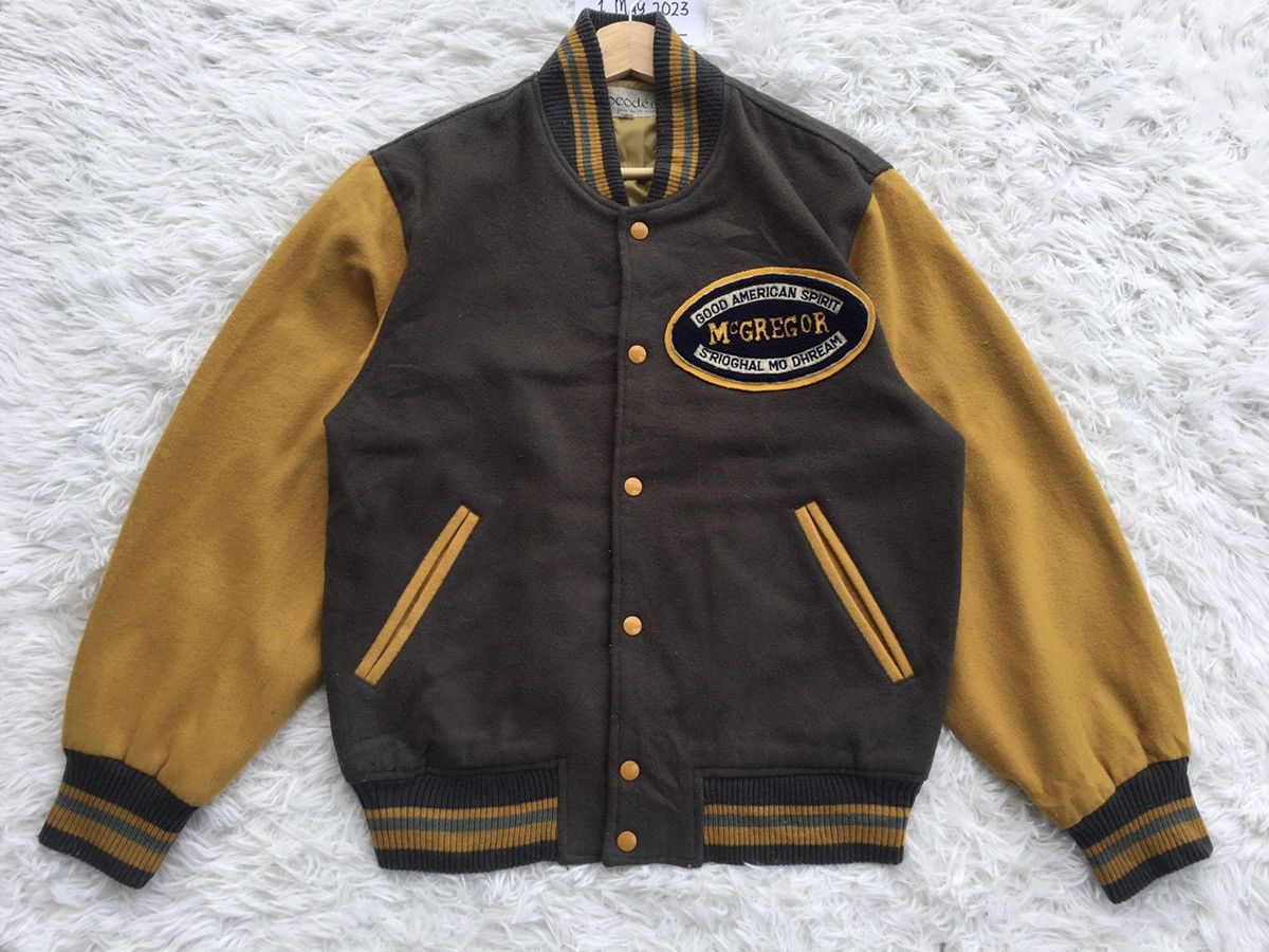 McGregor Rare Vintage 80s Mc Gregor Varsity Jacket Size US L / EU 52-54 / 3 - 5 Thumbnail