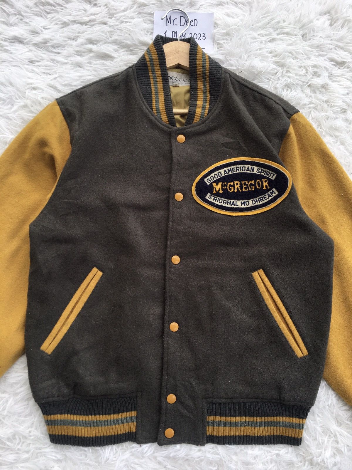 McGregor Rare Vintage 80s Mc Gregor Varsity Jacket Size US L / EU 52-54 / 3 - 6 Thumbnail