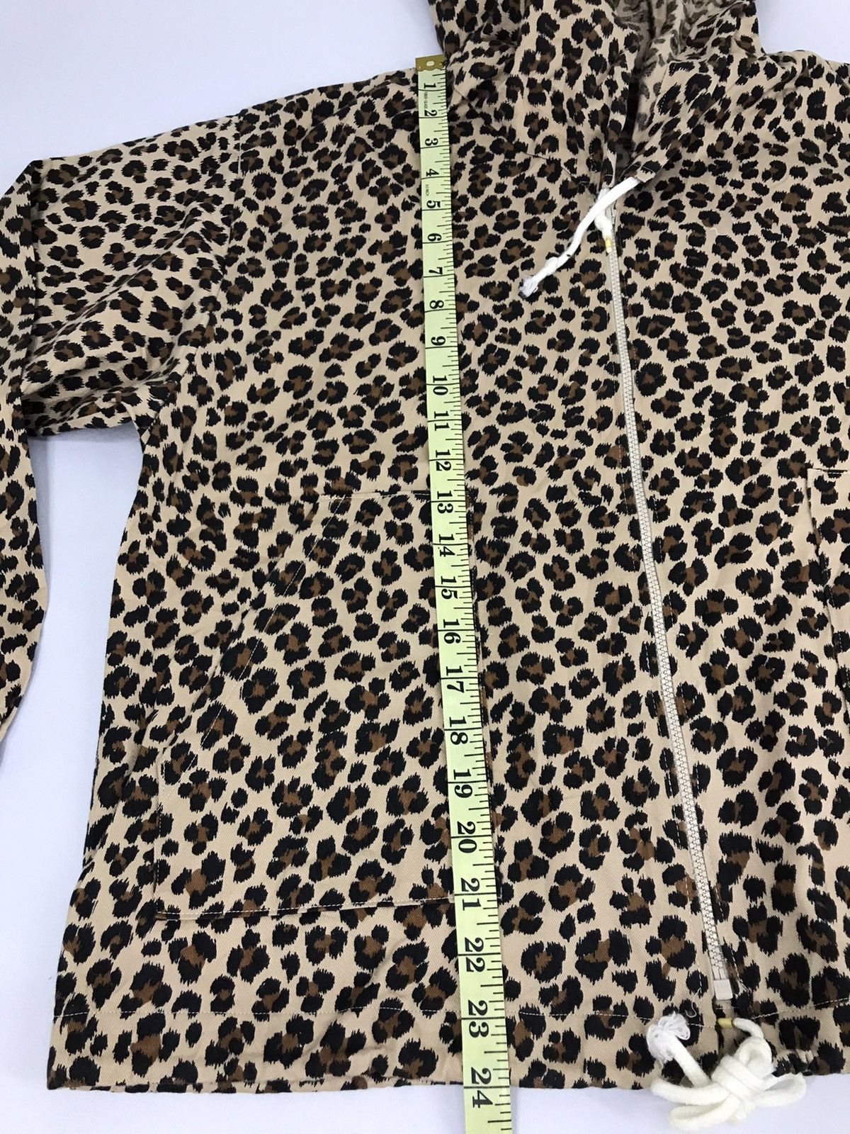 Japanese Brand × Vintage Vintage Cheetah Design All Over Hoodies Jacket Streetwear Size US M / EU 48-50 / 2 - 4 Thumbnail