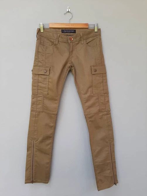 Japanese Brand Vintage Seditionaries Bondage Low Rise Back Number Size US 30 / EU 46 - 1 Thumbnail