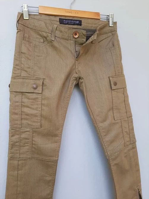 Japanese Brand Vintage Seditionaries Bondage Low Rise Back Number Size US 30 / EU 46 - 4 Thumbnail