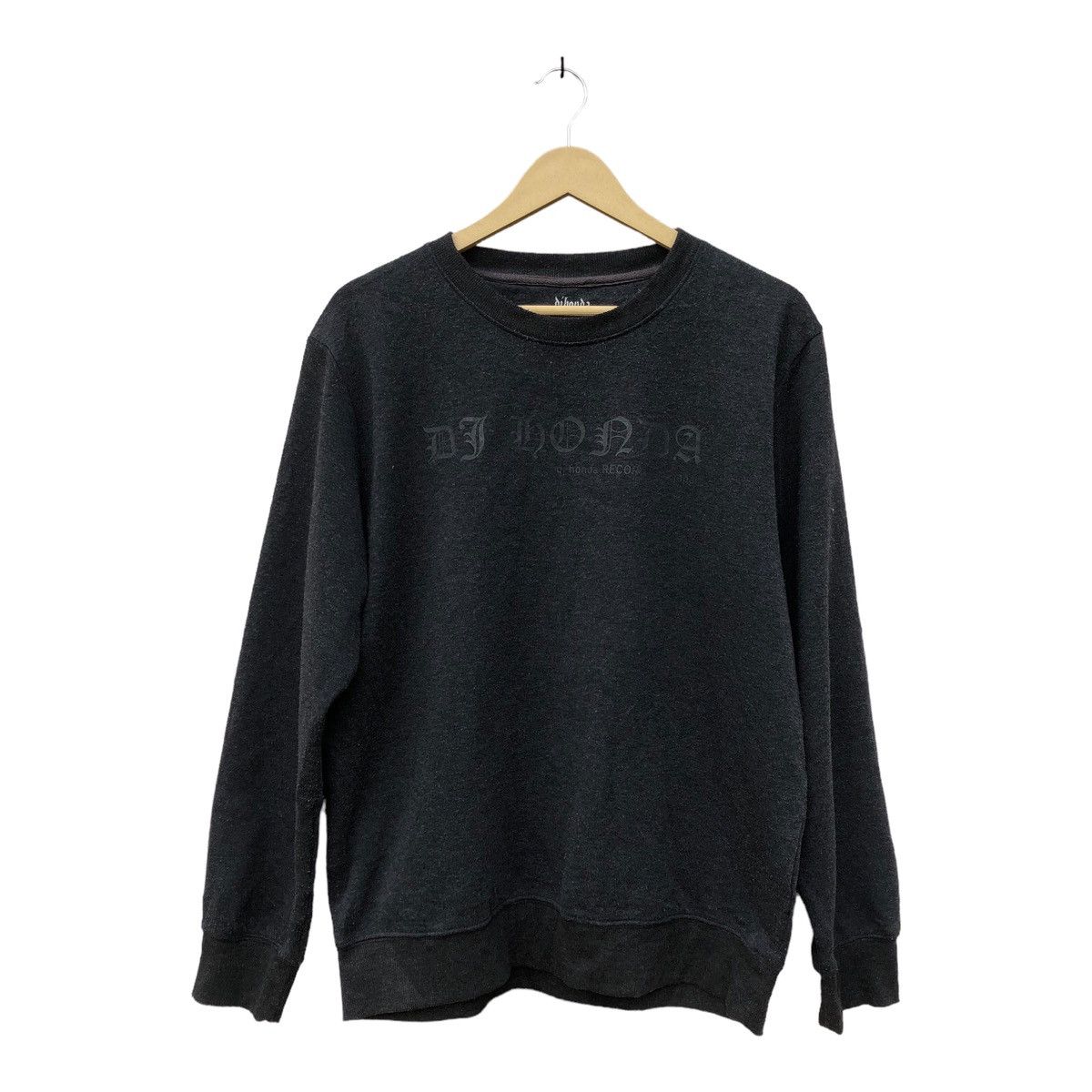 image of Good Music Merchandise Dj Honda Recording Japan Sweatshirt Black Color, Men's (Size Large)