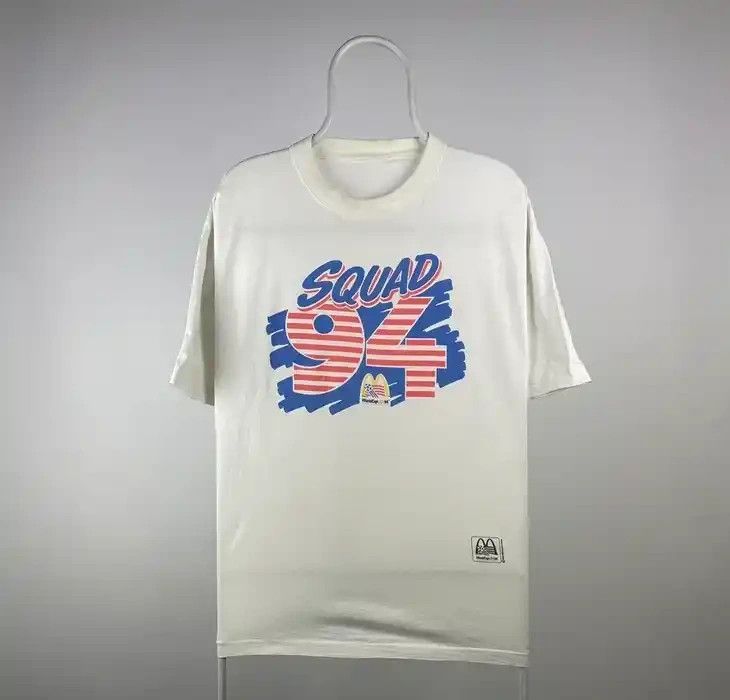 Band Tees McDonalds World Cup 94 squad T-shirt 1991 Olympic game Size US XL / EU 56 / 4 - 1 Thumbnail