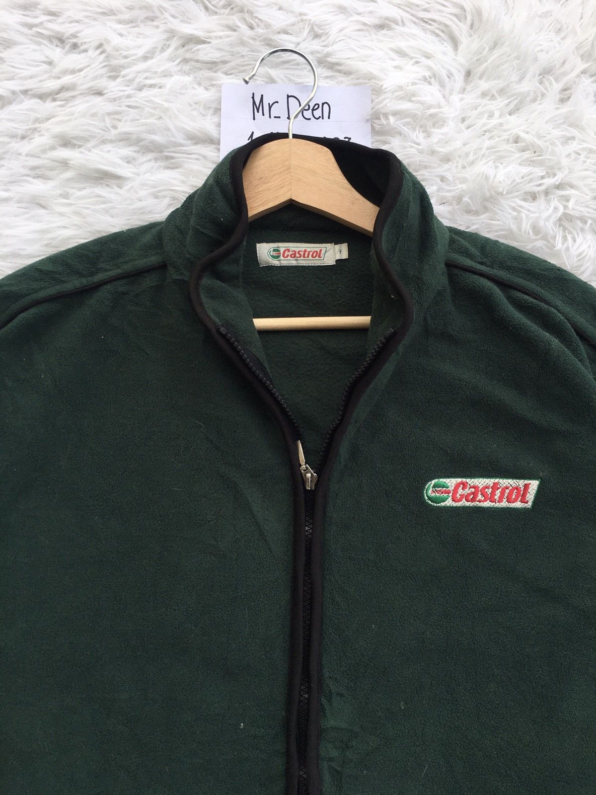 ICON Motorsports Rare Vintage 90s Castrol Motorsports Fleece Jacket Size US L / EU 52-54 / 3 - 6 Thumbnail