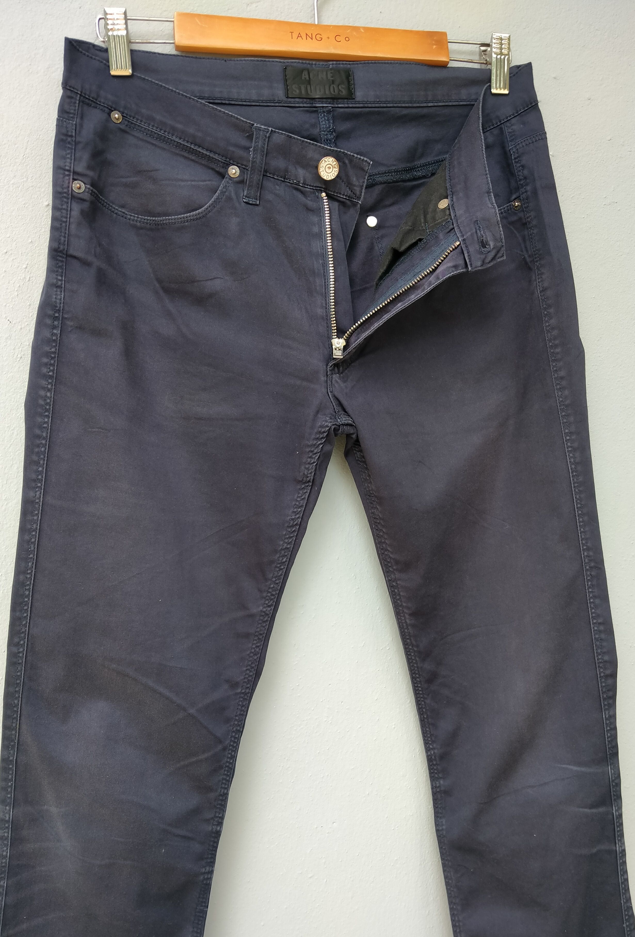 Acne Studio Max Satin Blue