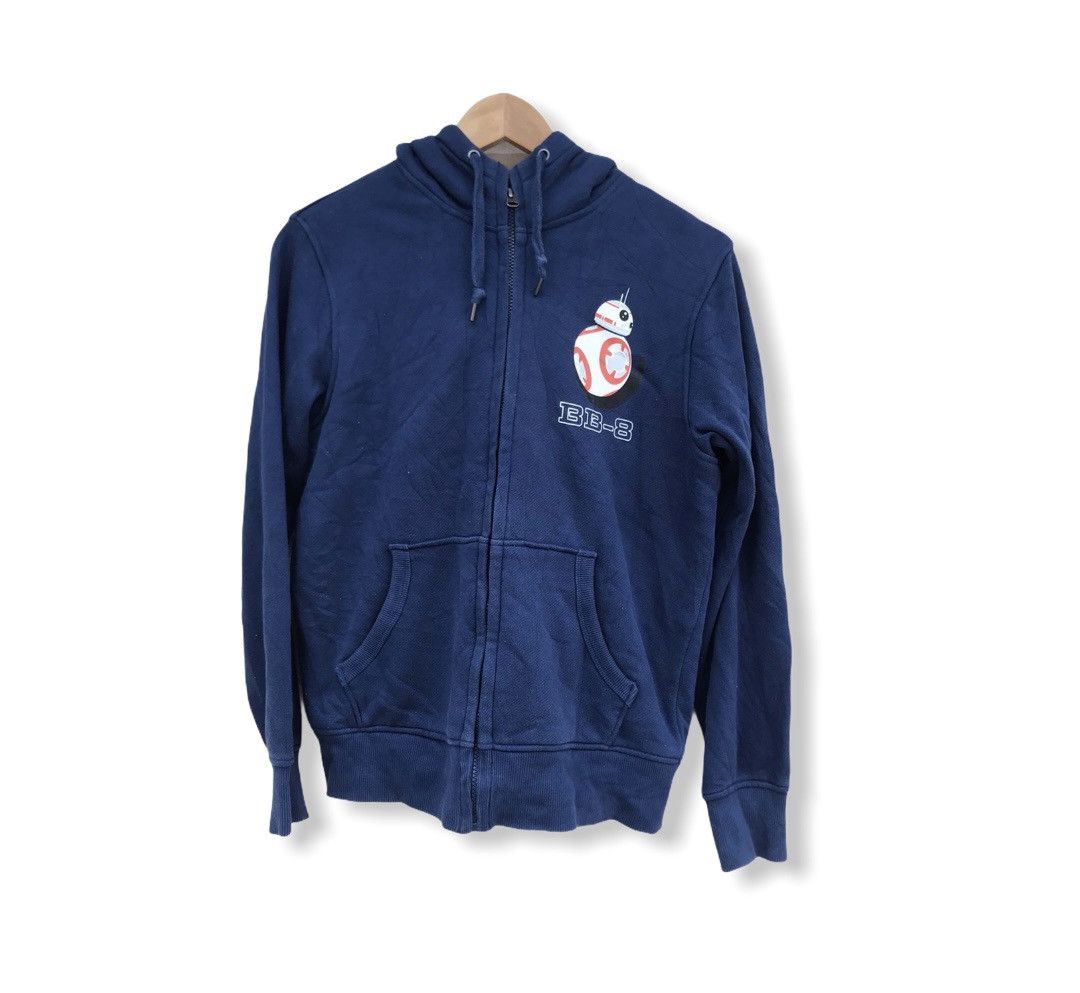 Japanese Brand Uniqlo Star Wars BB8 hoodie sherpa inside Size US M / EU 48-50 / 2 - 2 Thumbnail