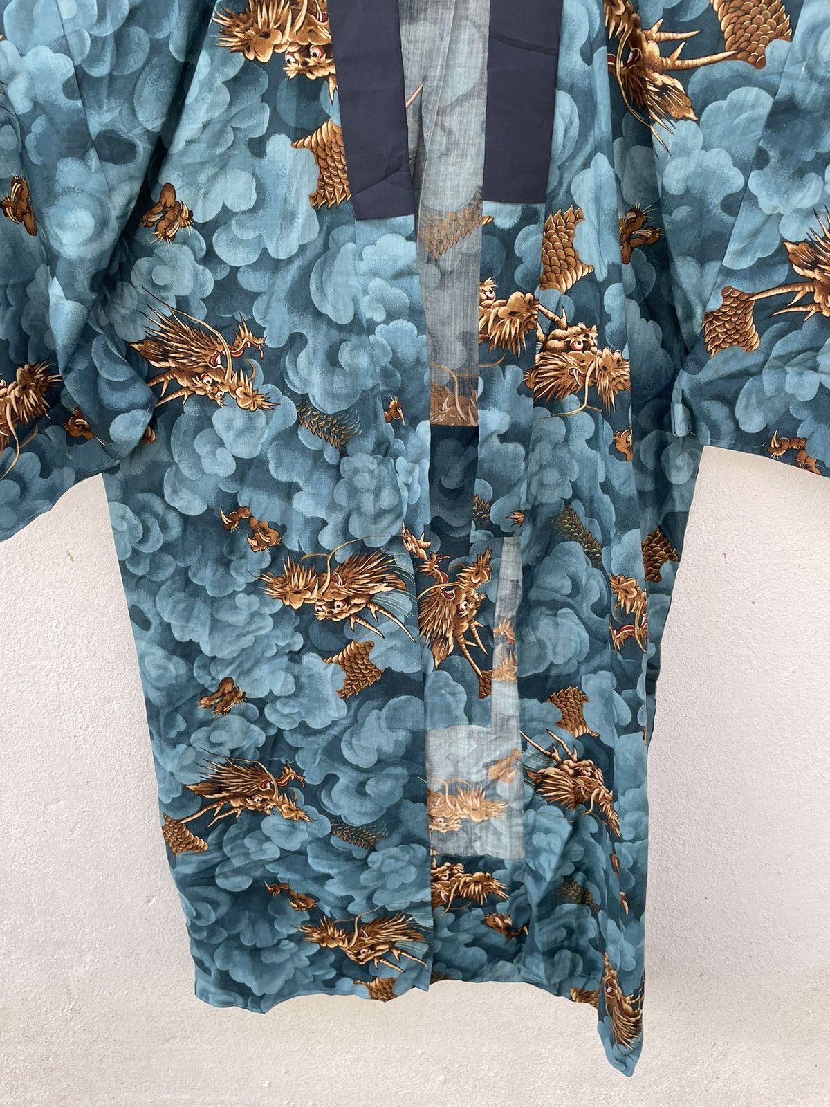 Vintage Vintage Dragon Monogram Light Kimono Size US S / EU 44-46 / 1 - 4 Thumbnail