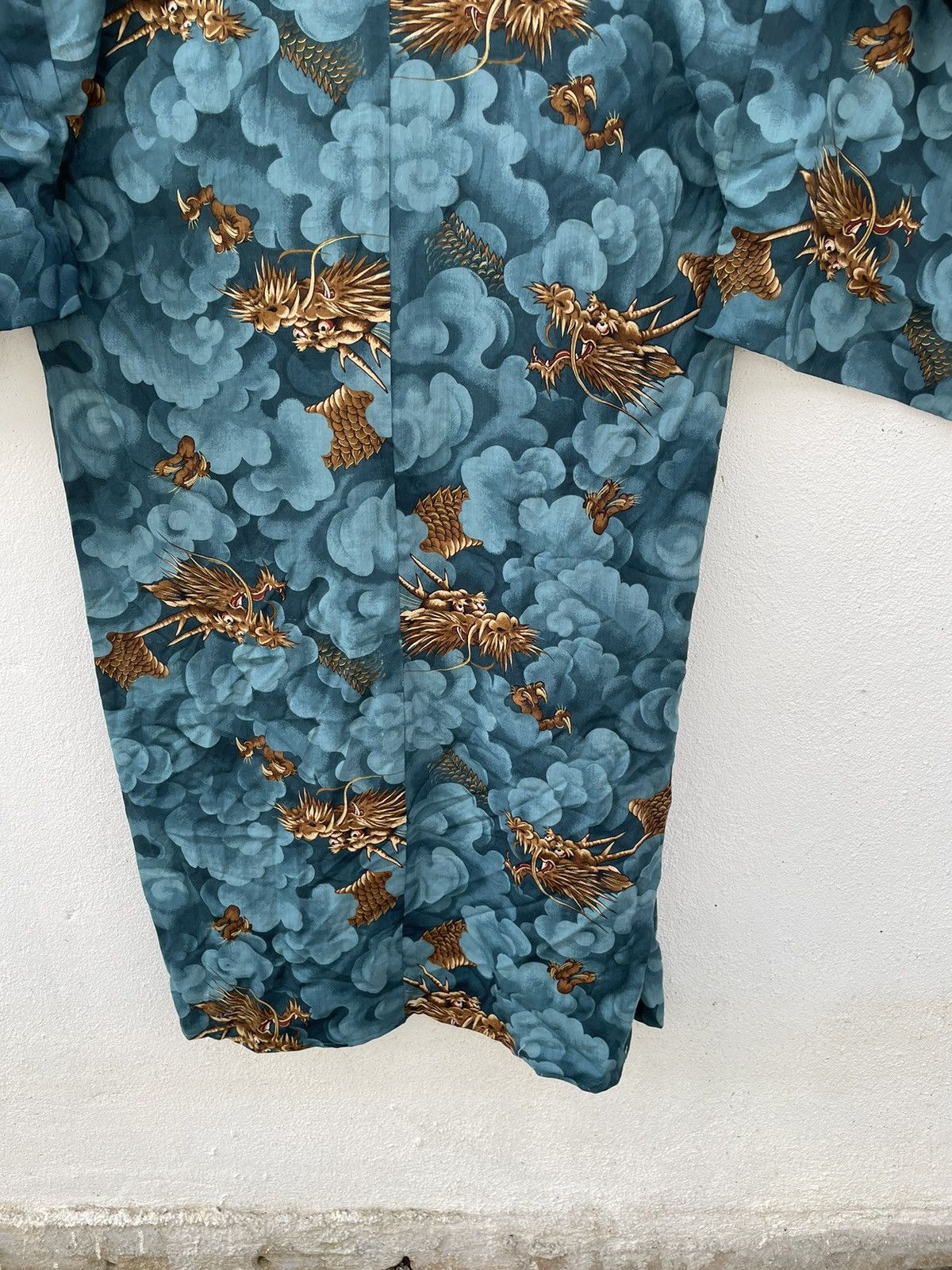 Vintage Vintage Dragon Monogram Light Kimono Size US S / EU 44-46 / 1 - 9 Thumbnail
