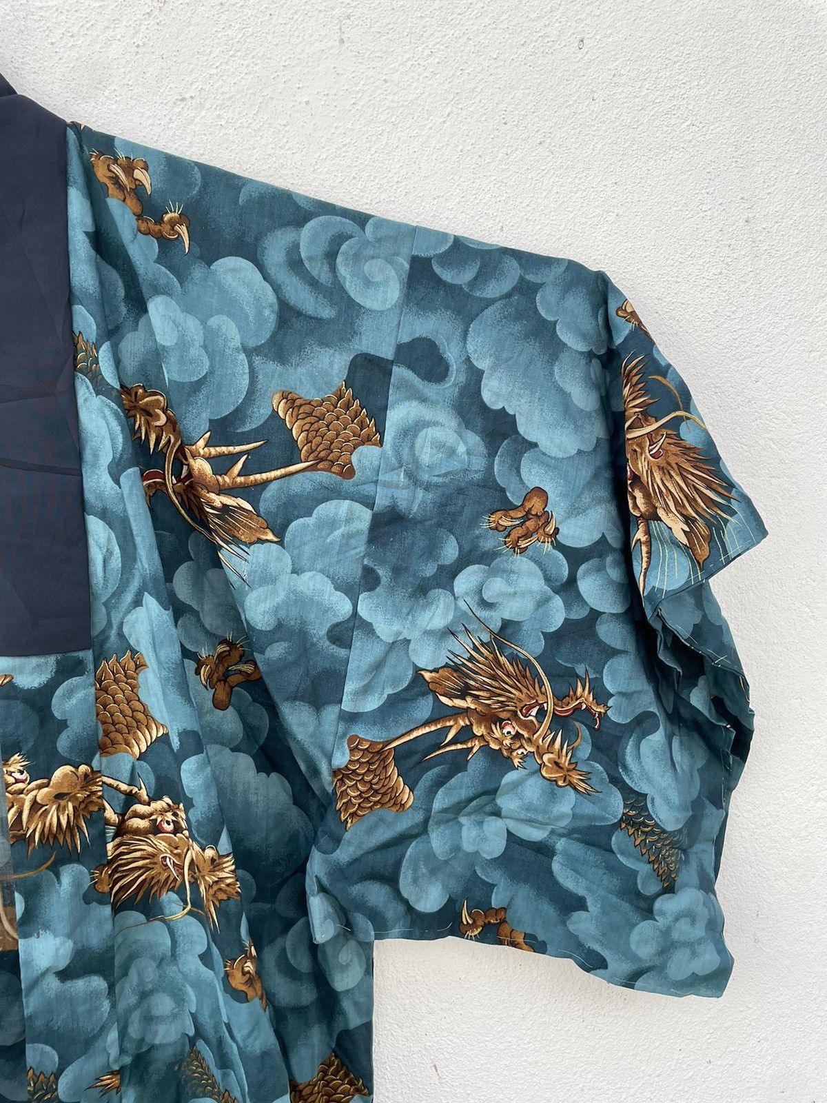Vintage Vintage Dragon Monogram Light Kimono Size US S / EU 44-46 / 1 - 2 Thumbnail