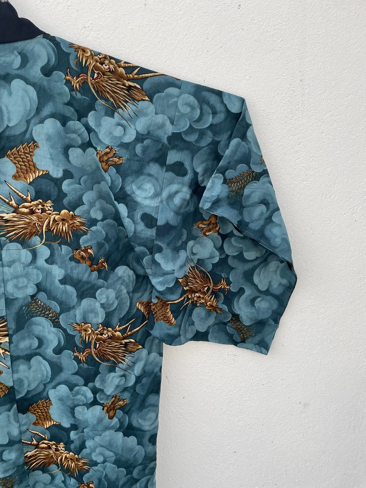 Vintage Vintage Dragon Monogram Light Kimono Size US S / EU 44-46 / 1 - 6 Thumbnail