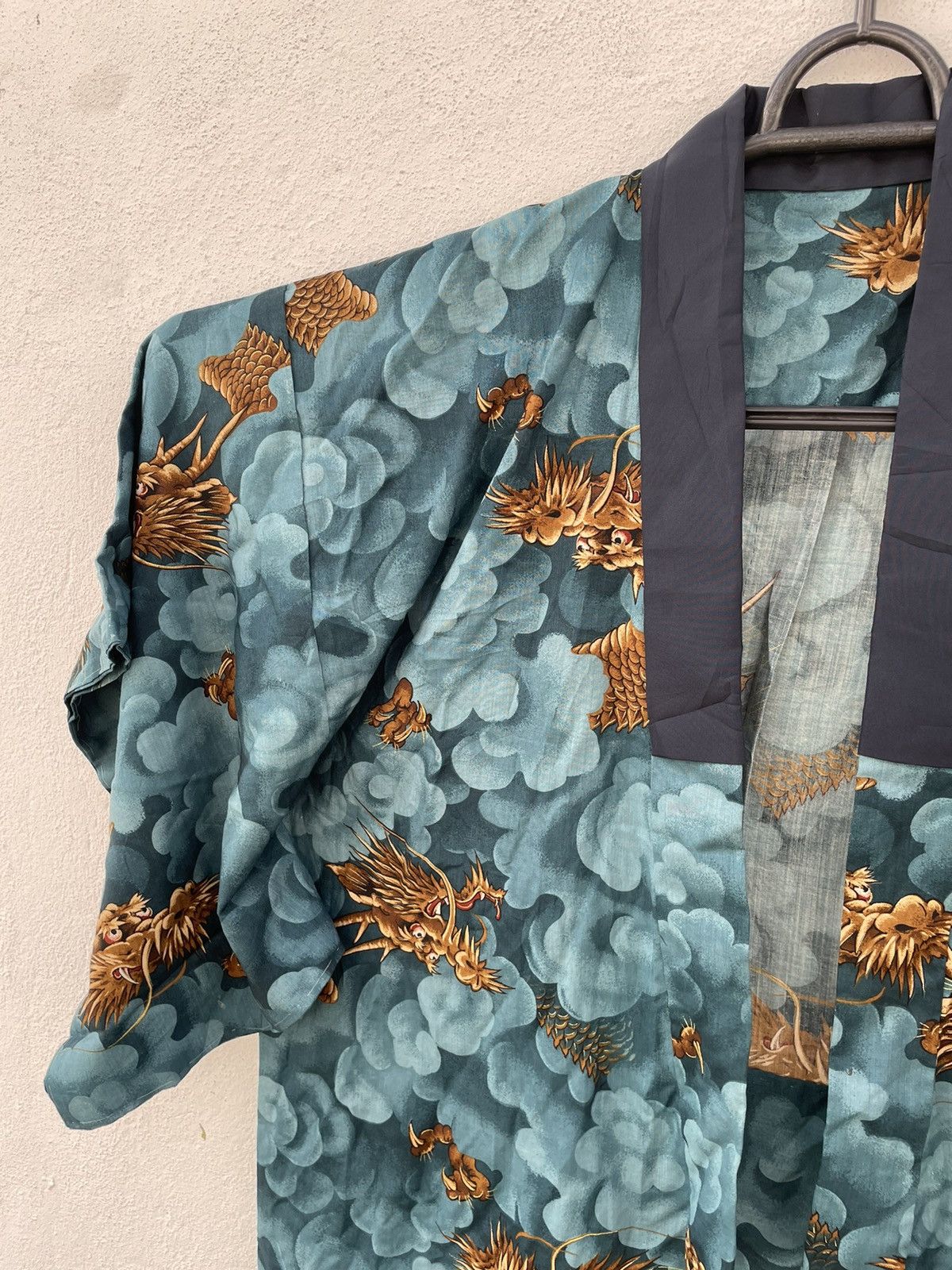 Vintage Vintage Dragon Monogram Light Kimono Size US S / EU 44-46 / 1 - 3 Thumbnail