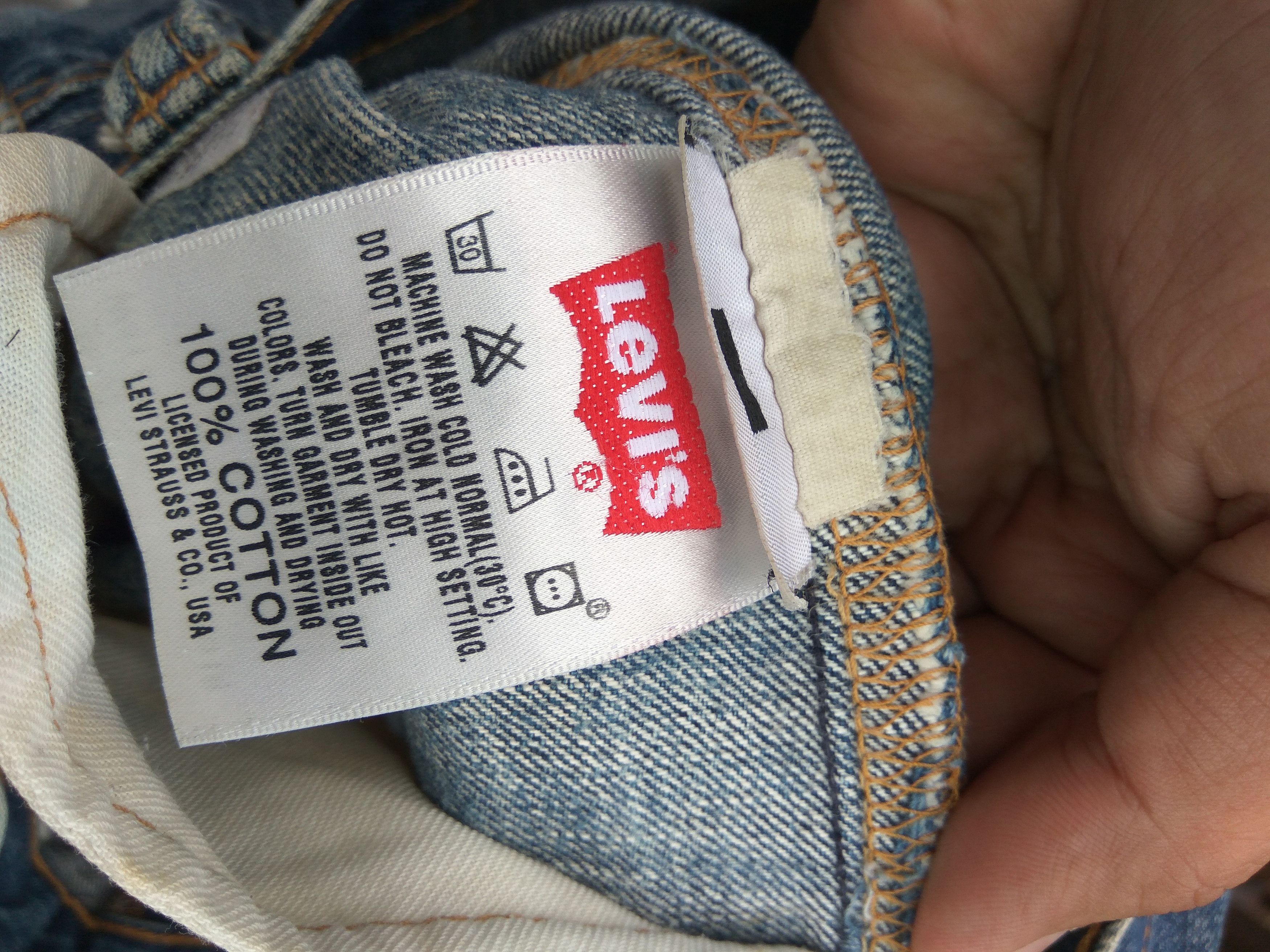 Vintage Levis Jeans 501 Distressed Trashed Faded