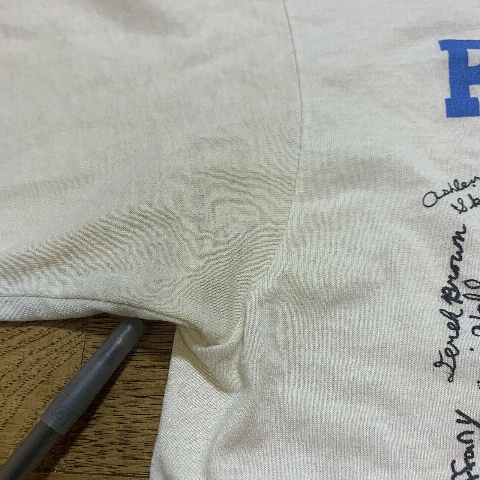 Vintage Vintage 90s Pennington Class of '93 Single Stitch T-Shirt Size US XXS / EU 40 - 5 Thumbnail