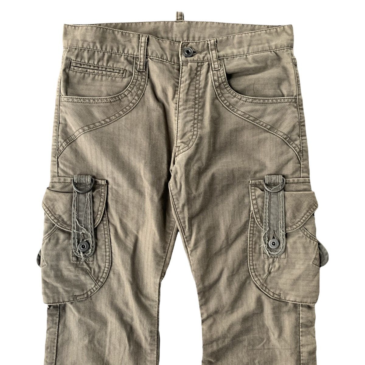 Beauty Beast Japanese DifferenceRupert Cargo Tactical Flare BootCut Pants Size US 29 - 3 Thumbnail