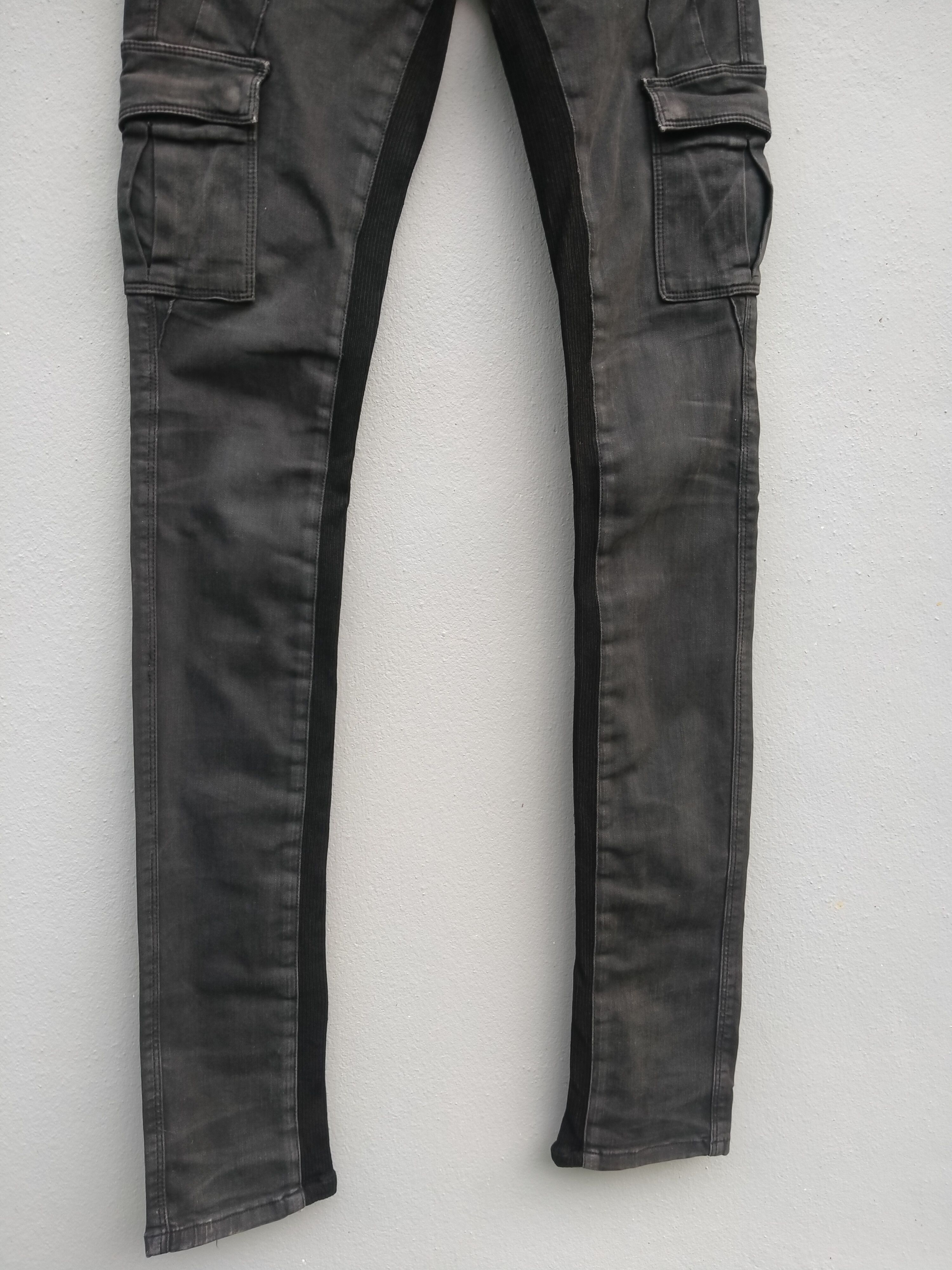 Superfine Superfine Strife Cargo Curve Skinny Elastic Distressed Size US 27 - 5 Thumbnail