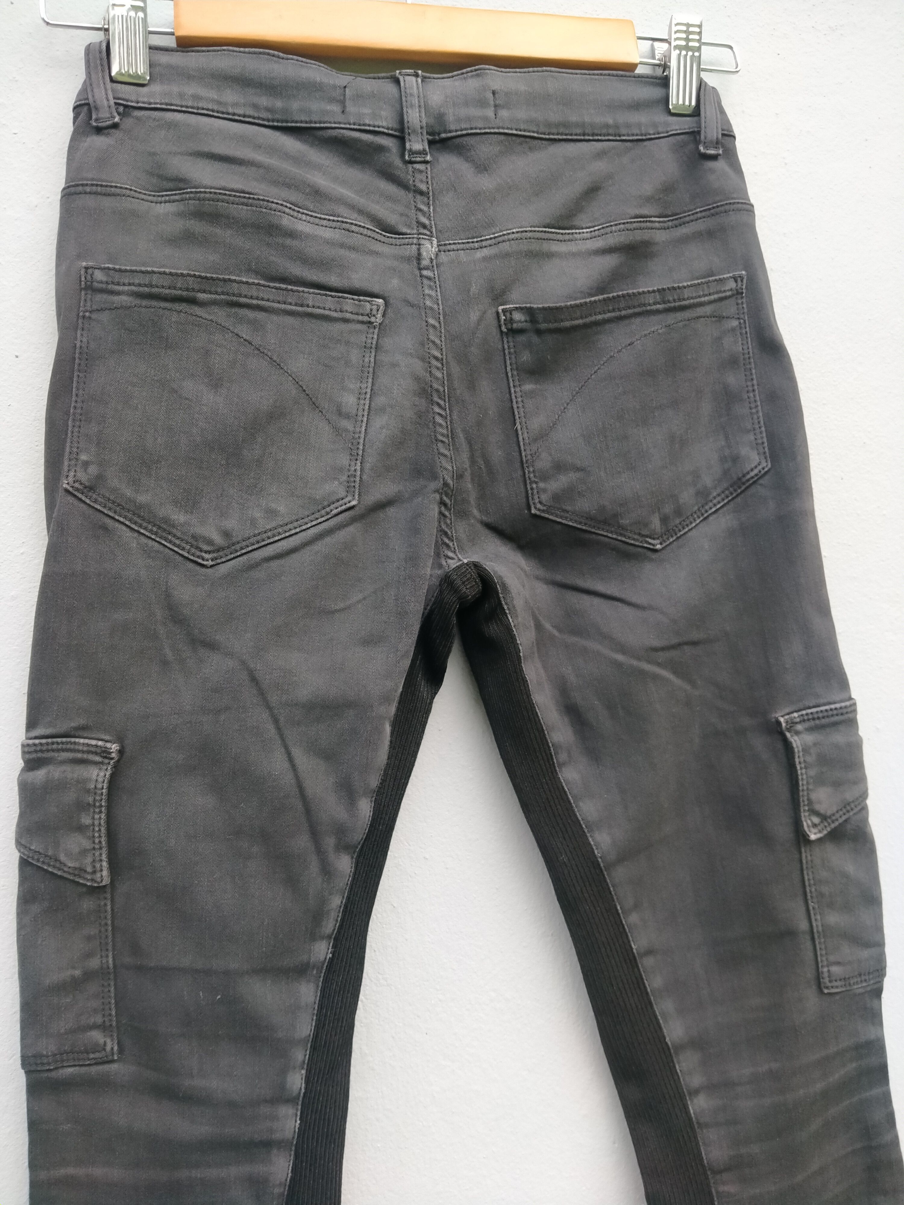 Superfine Superfine Strife Cargo Curve Skinny Elastic Distressed Size US 27 - 6 Thumbnail