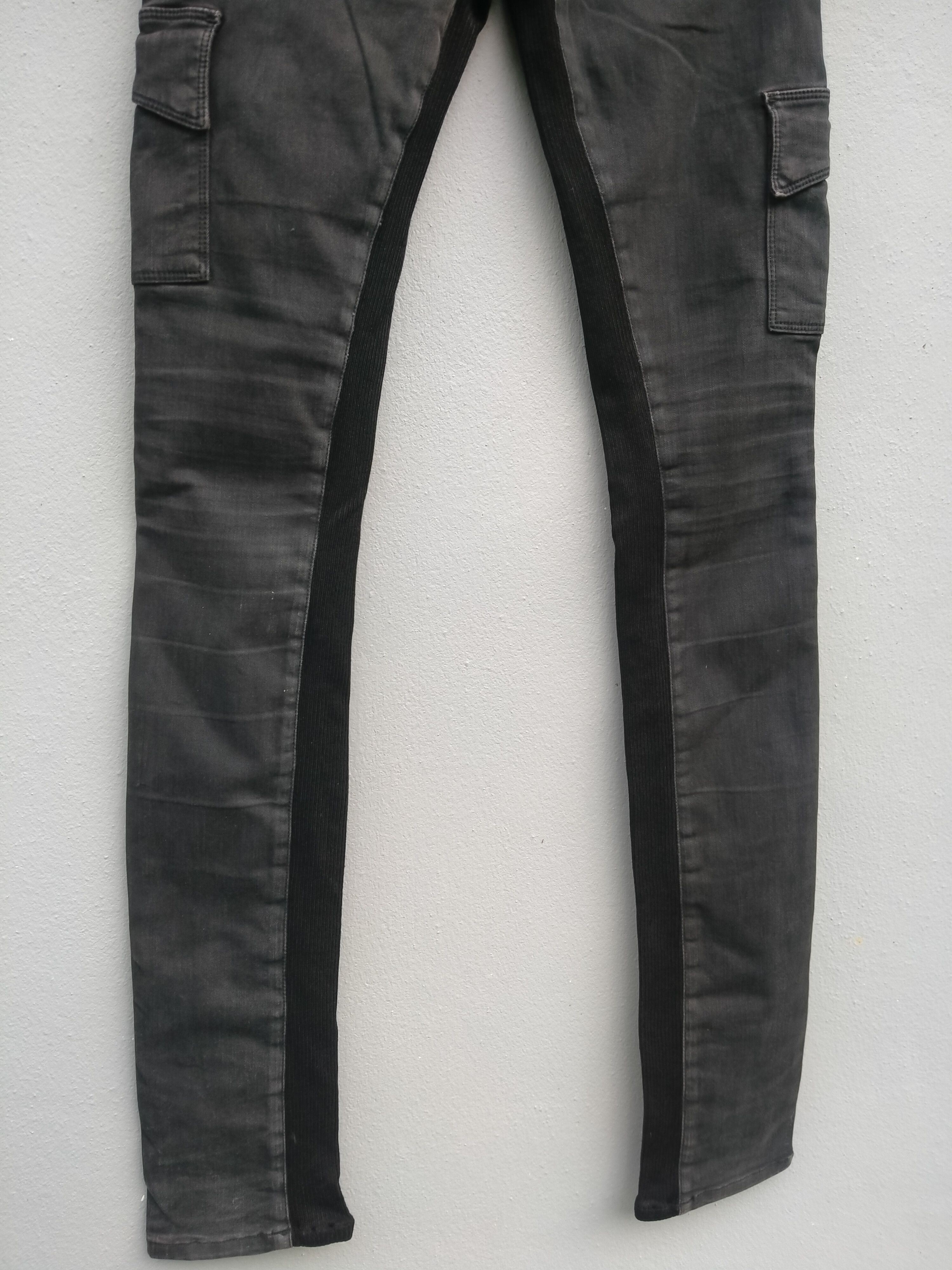 Superfine Superfine Strife Cargo Curve Skinny Elastic Distressed Size US 27 - 7 Thumbnail
