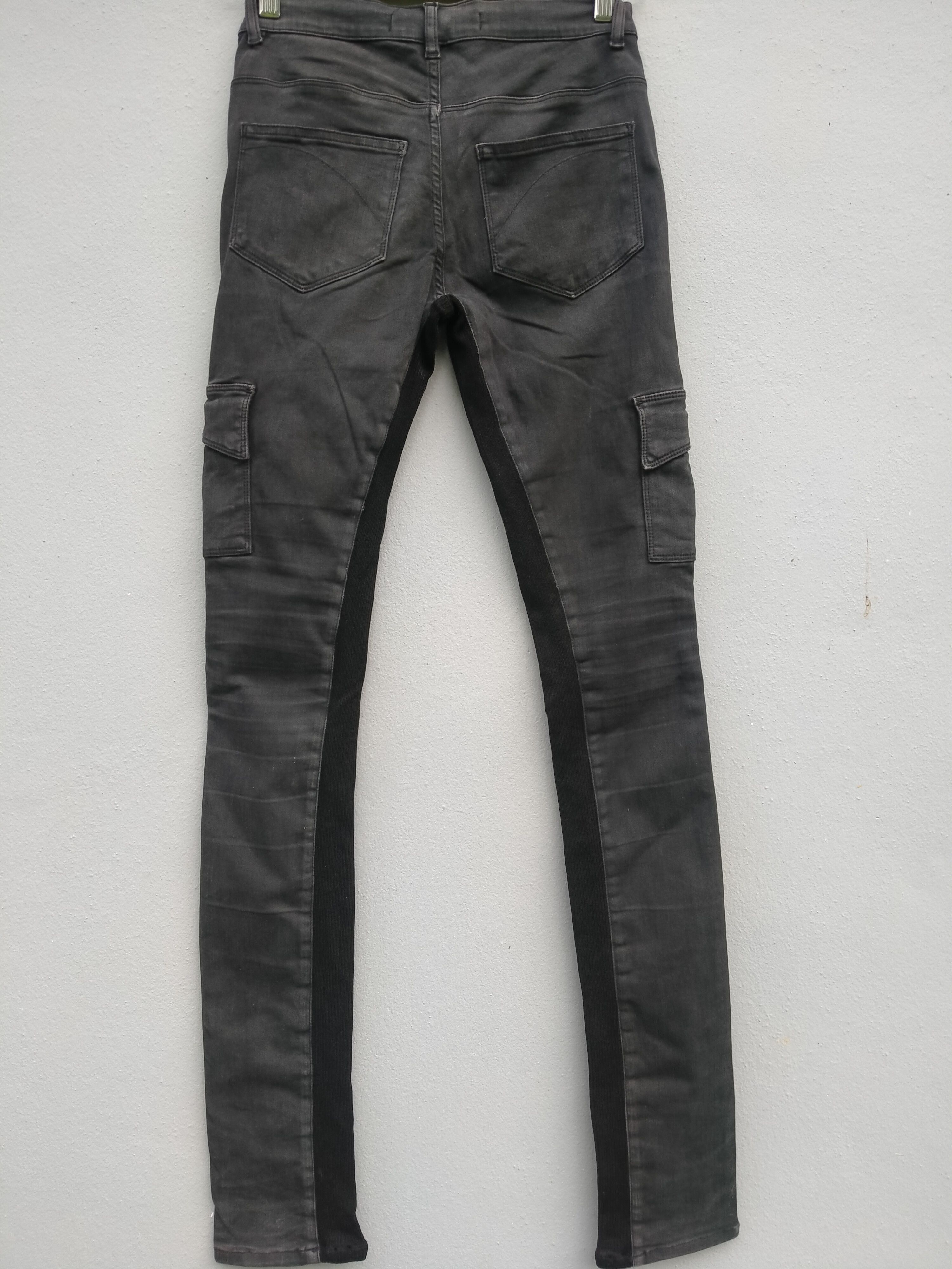 Superfine Superfine Strife Cargo Curve Skinny Elastic Distressed Size US 27 - 2 Thumbnail