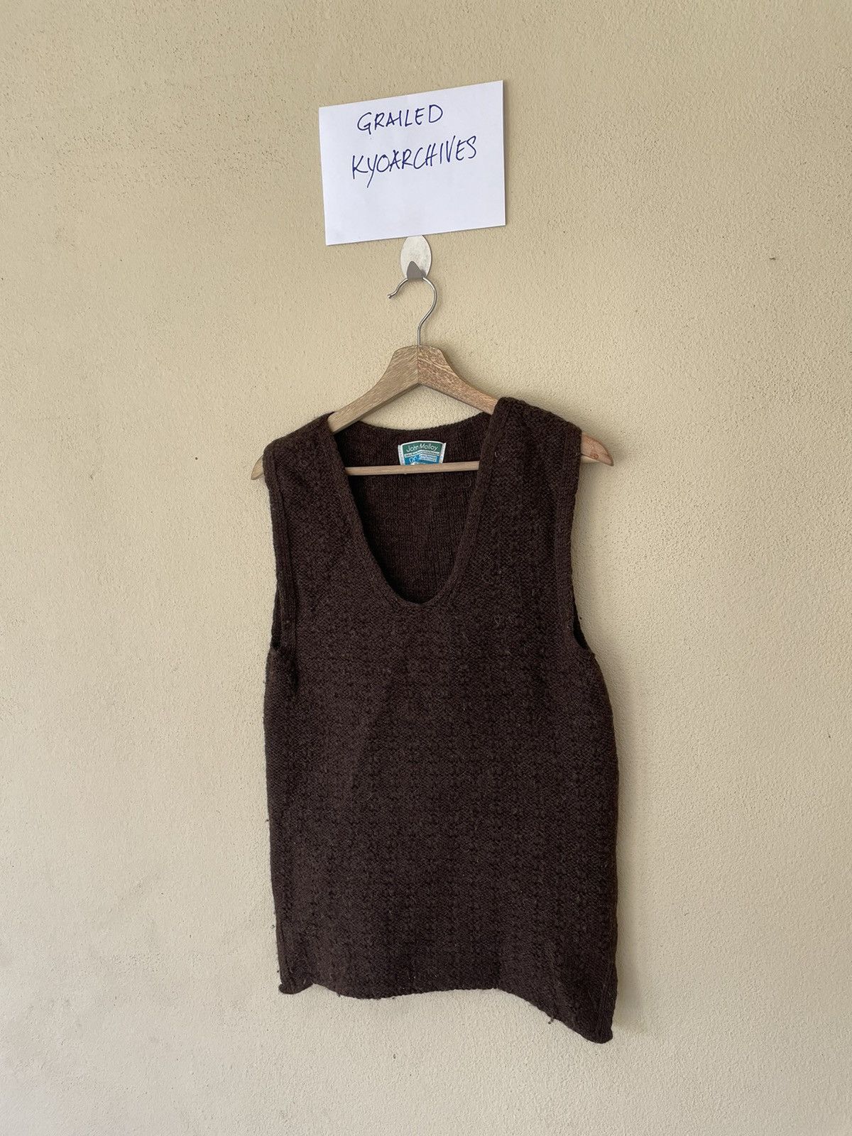 Vintage JOHN MALLOY IRISH KNITWEAR Size US M / EU 48-50 / 2 - 2 Thumbnail