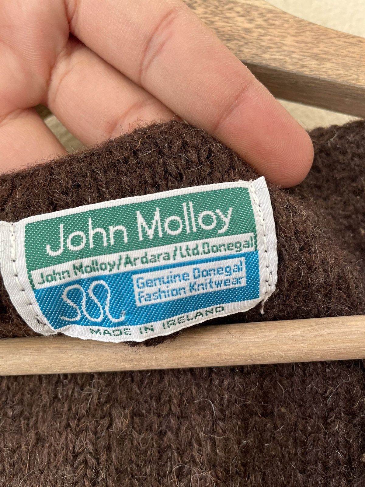 Vintage JOHN MALLOY IRISH KNITWEAR Size US M / EU 48-50 / 2 - 6 Thumbnail