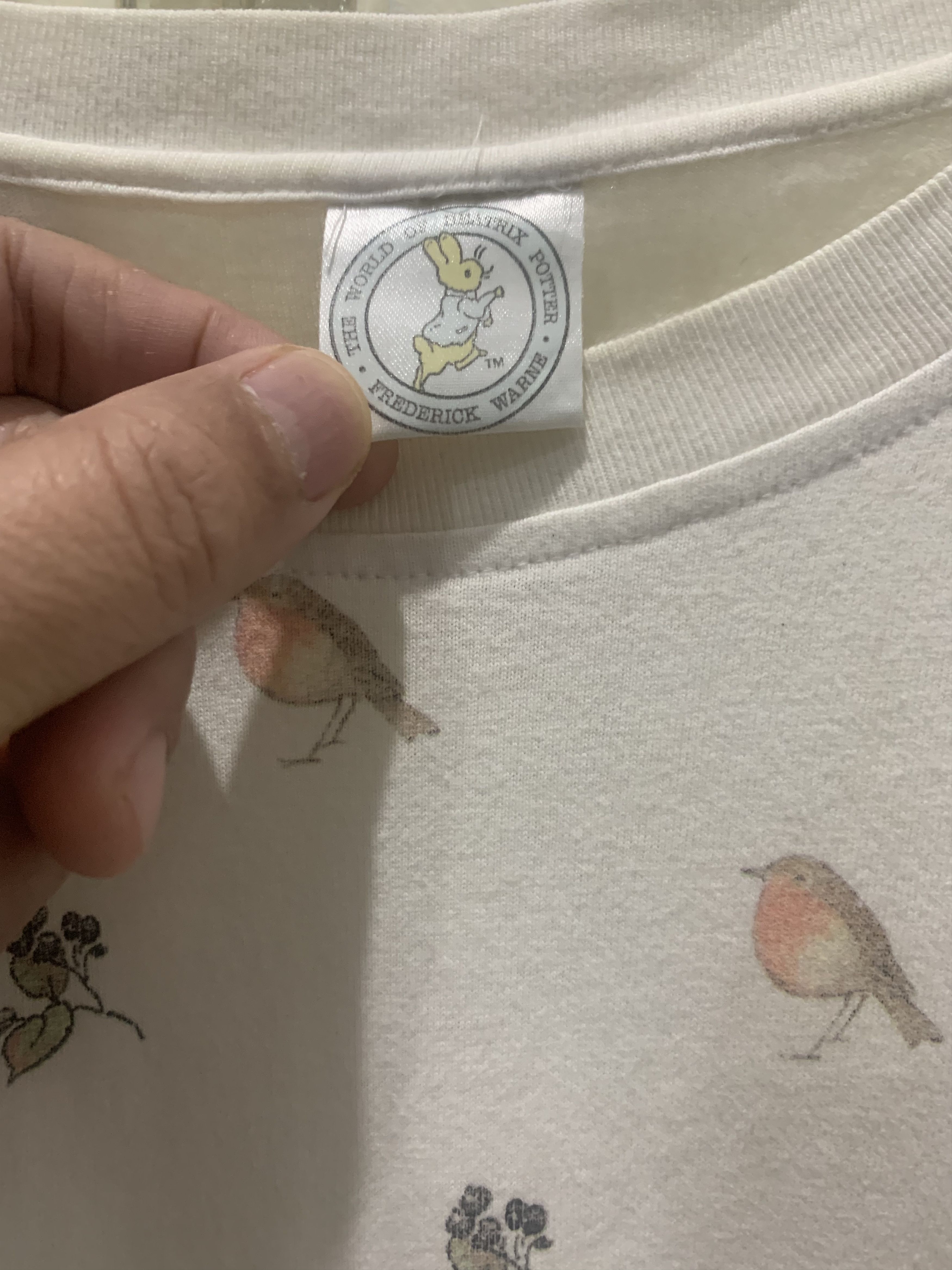 Cartoon Network Vintage Peter Rabbit x American Movie Tee Size US M / EU 48-50 / 2 - 6 Thumbnail