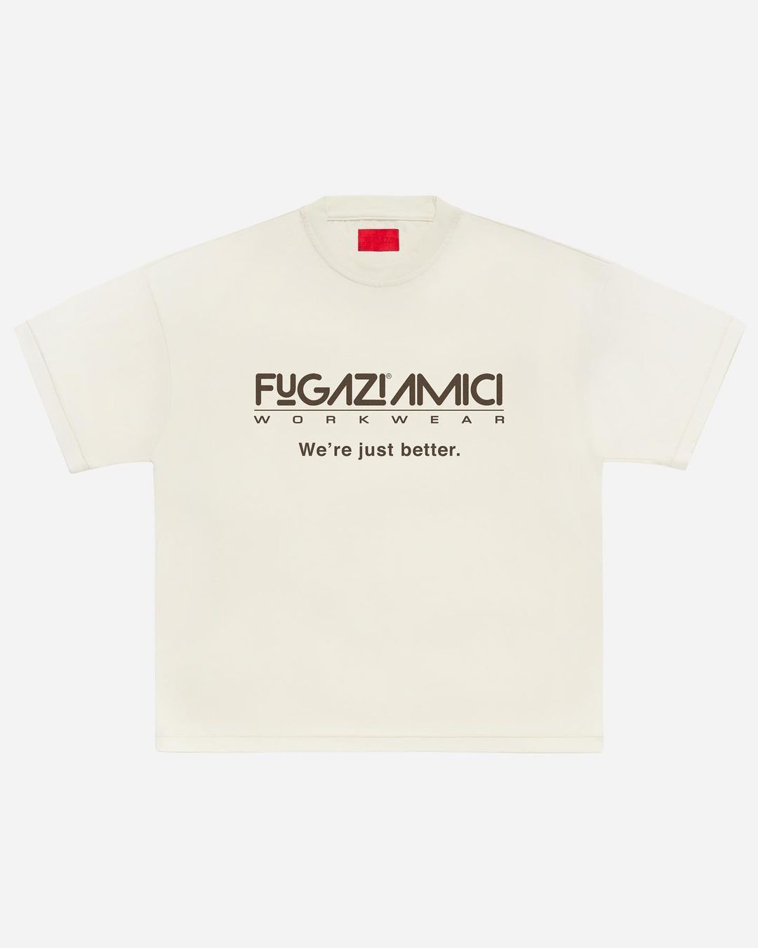 Fugazi Workwear Tee Cream XL