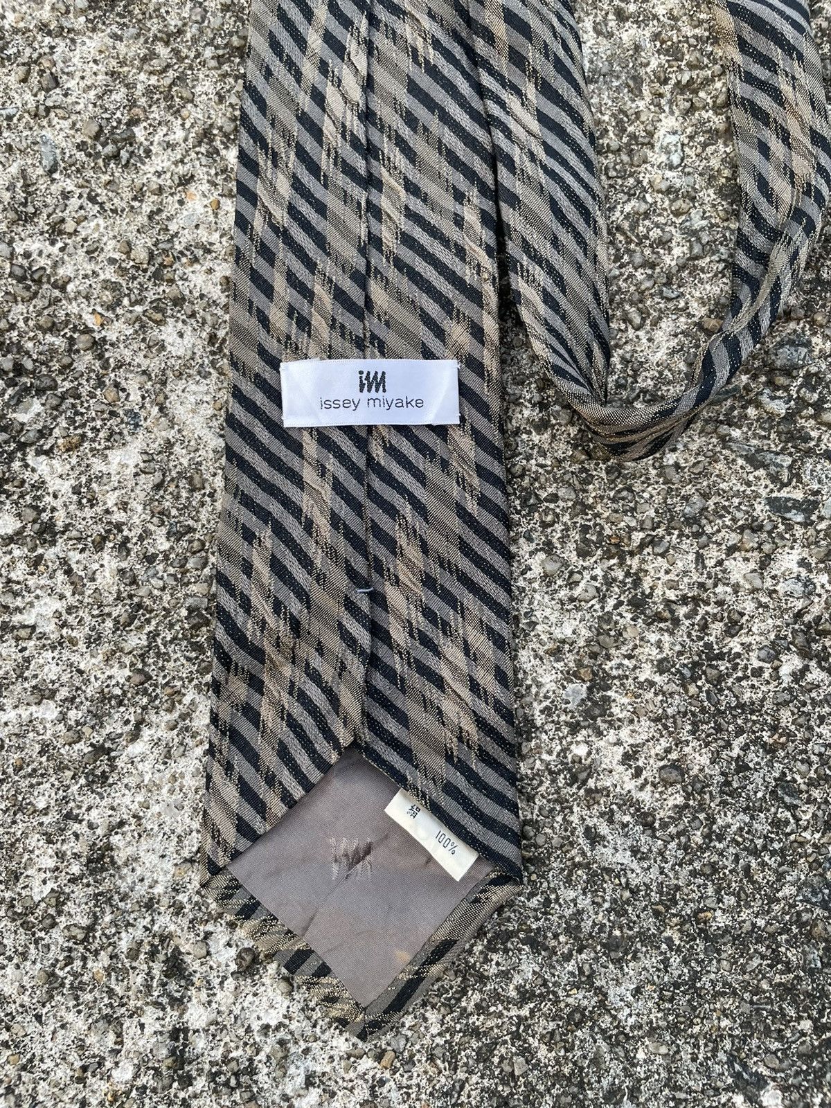 Designer × Issey Miyake × Japanese Brand Issey Miyake Neck Tie Size ONE SIZE - 2 Thumbnail