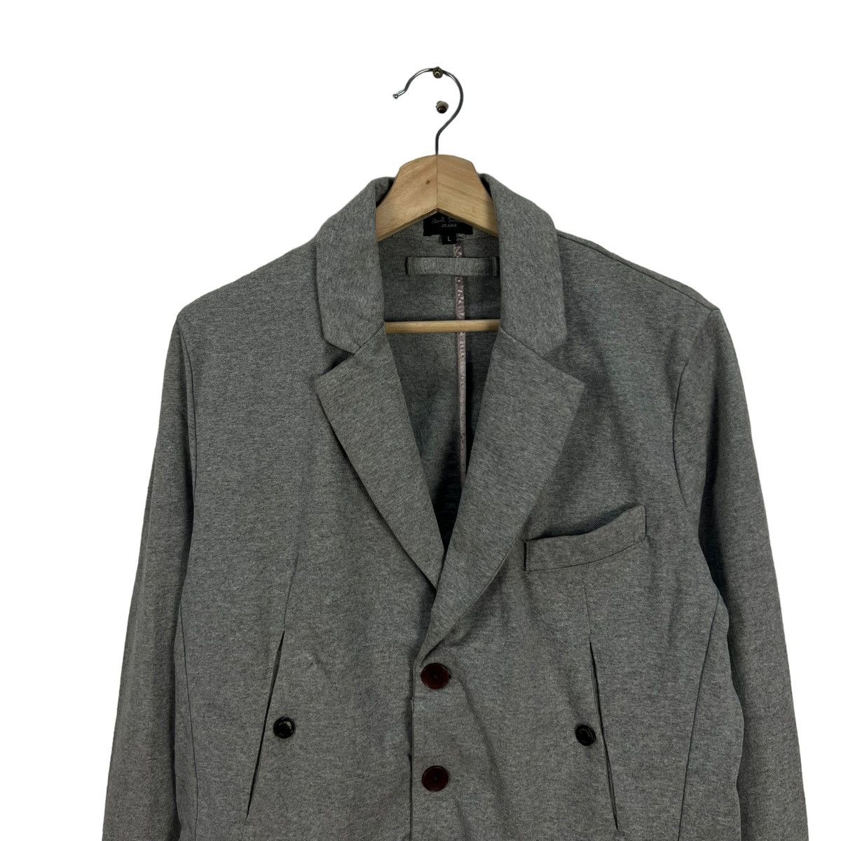 Paul Smith VINTAGE PAUL SMITH JEANS HIKORY CHORE JACKET Size US L / EU 52-54 / 3 - 3 Thumbnail