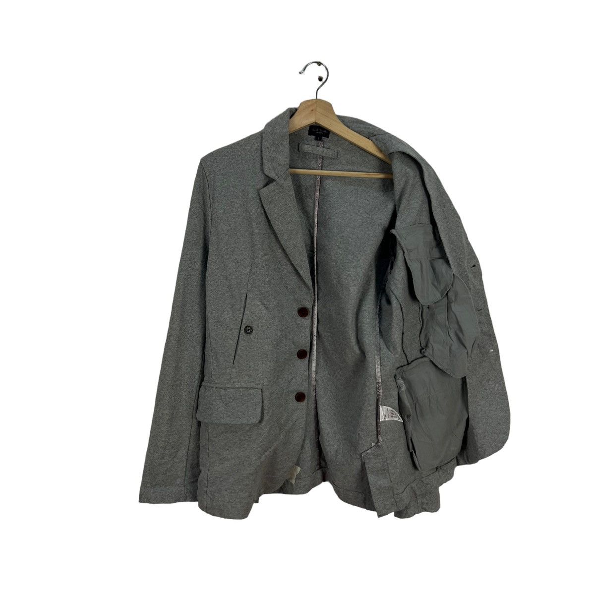 Paul Smith VINTAGE PAUL SMITH JEANS HIKORY CHORE JACKET Size US L / EU 52-54 / 3 - 6 Thumbnail